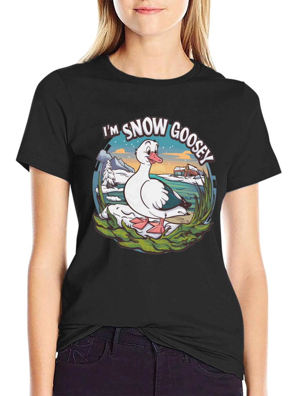 Im Snow Goosey Graphic T-Shirt