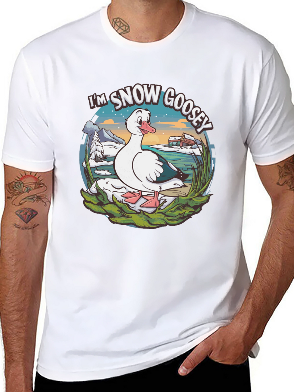 Im Snow Goosey Graphic T-Shirt