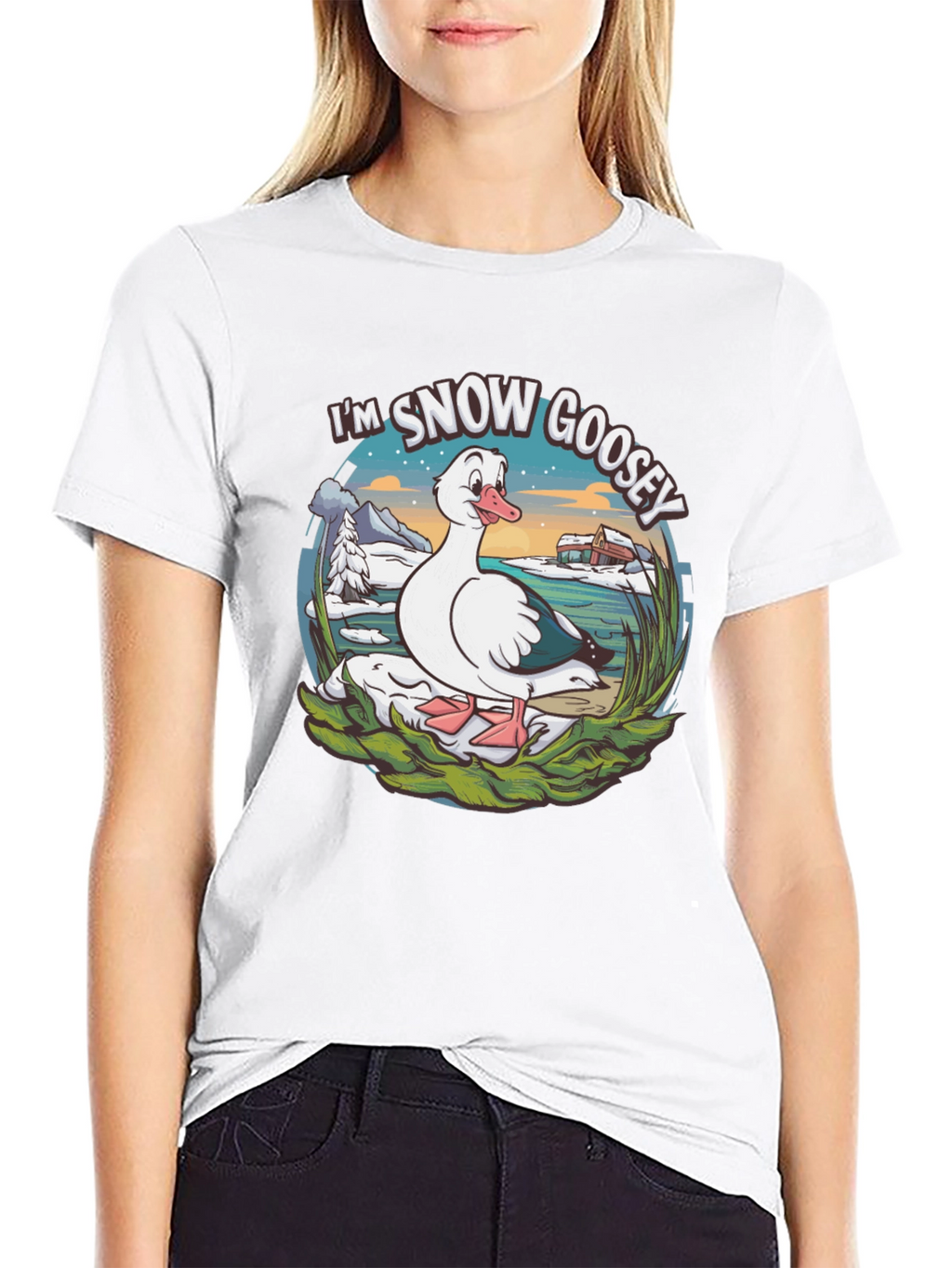 Im Snow Goosey Graphic T-Shirt