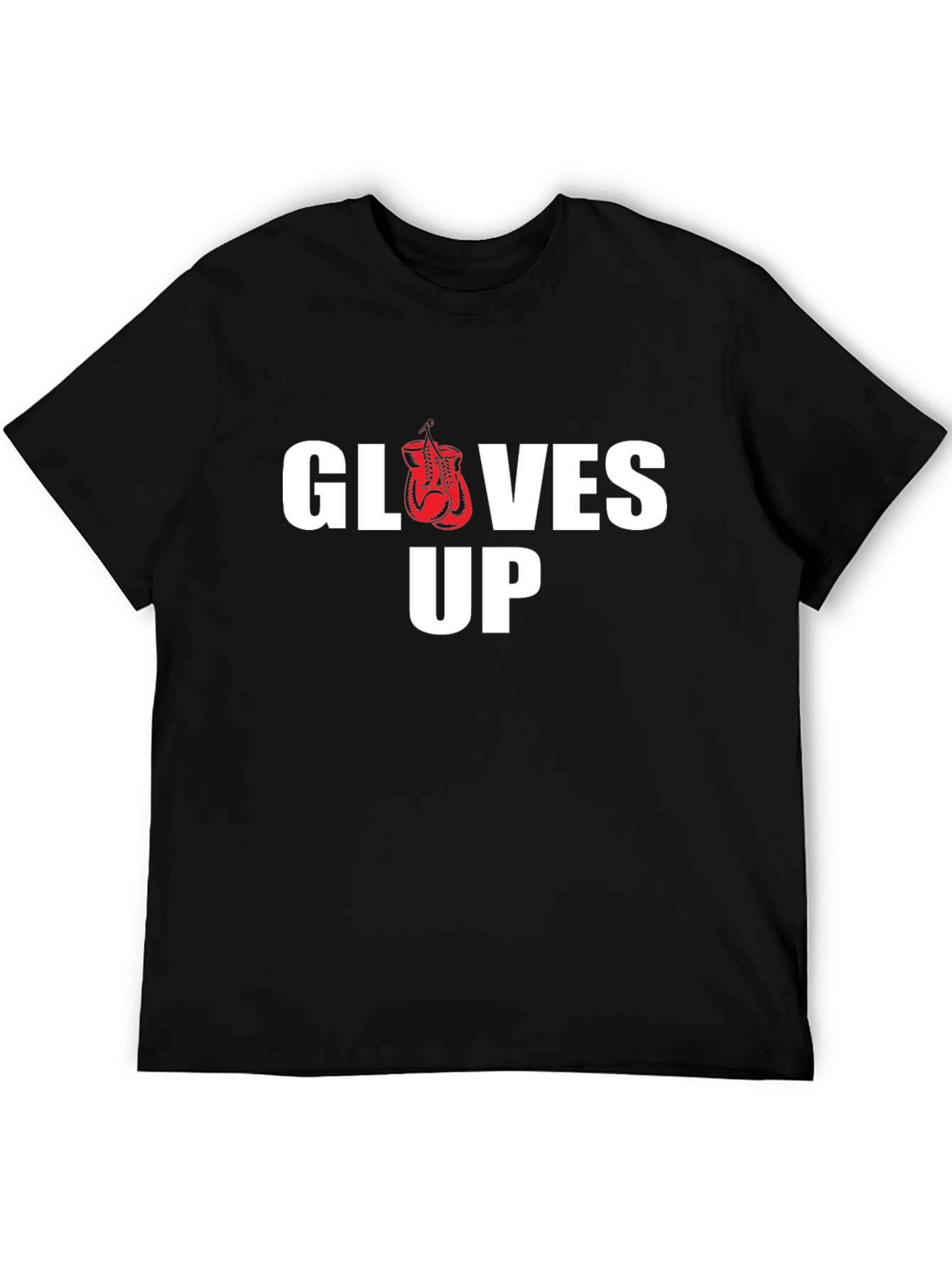 Gloves Up Graphic Tee - Black