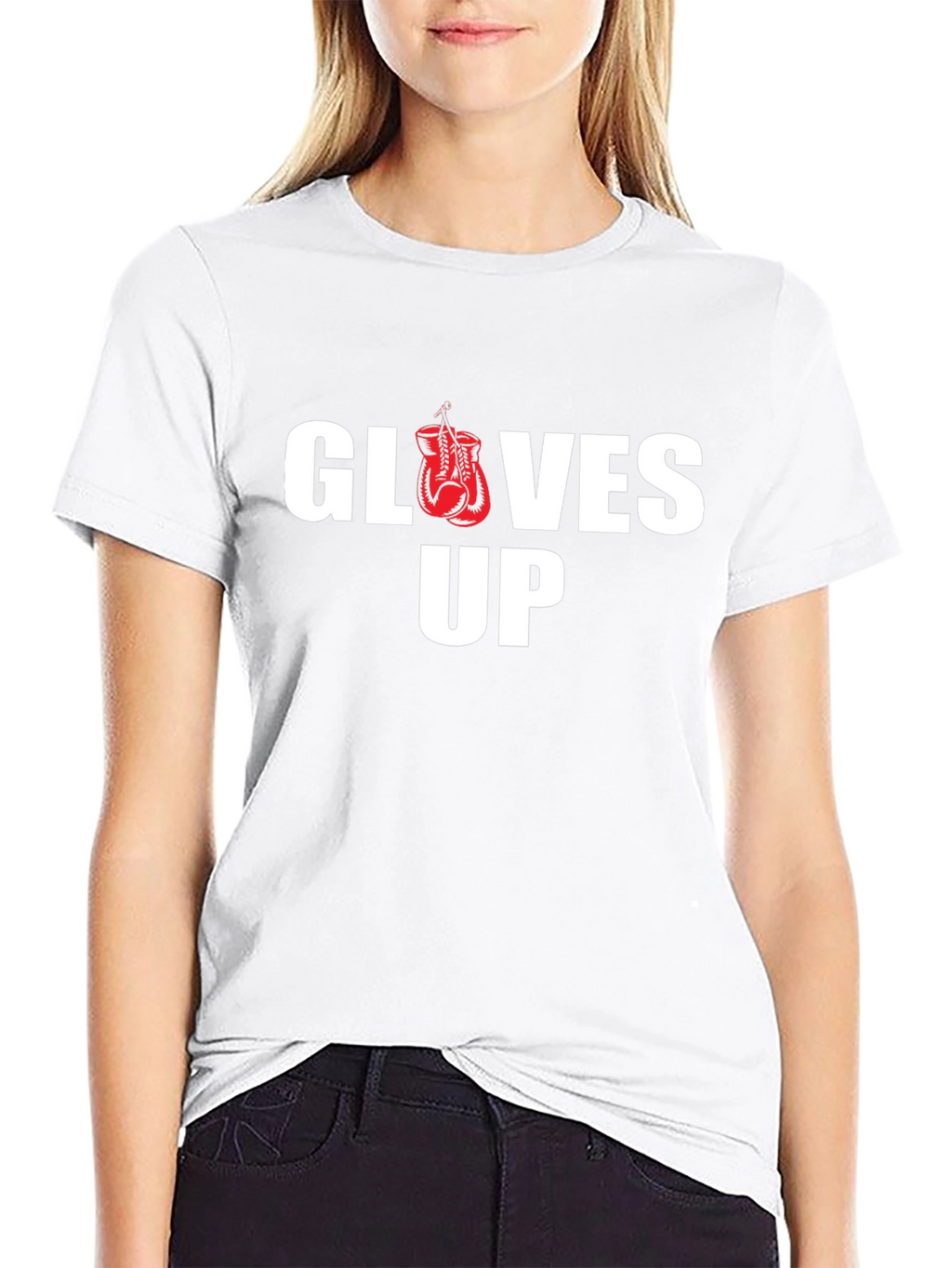 Gloves Up Graphic Tee - Black