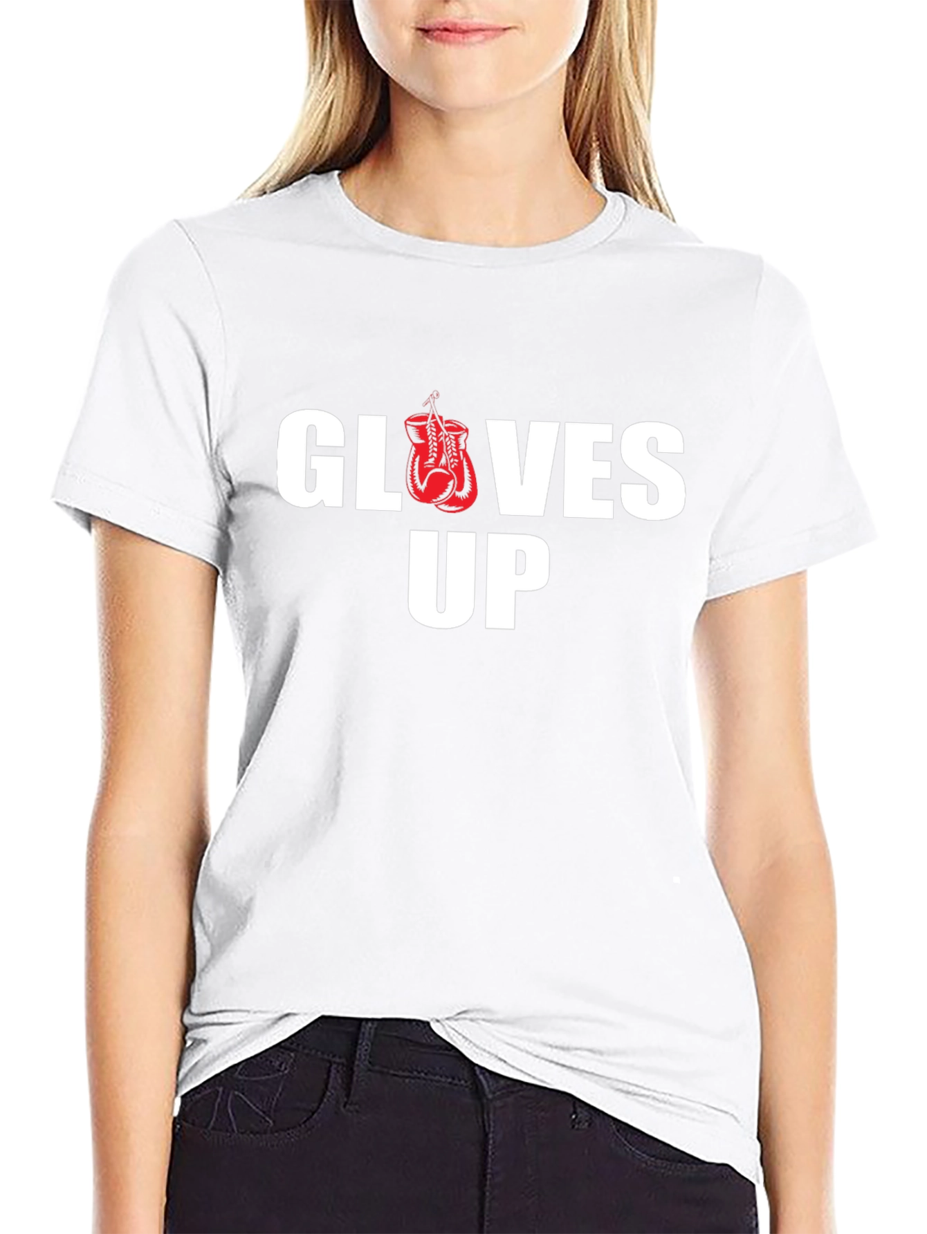 Gloves Up Graphic Tee - Black