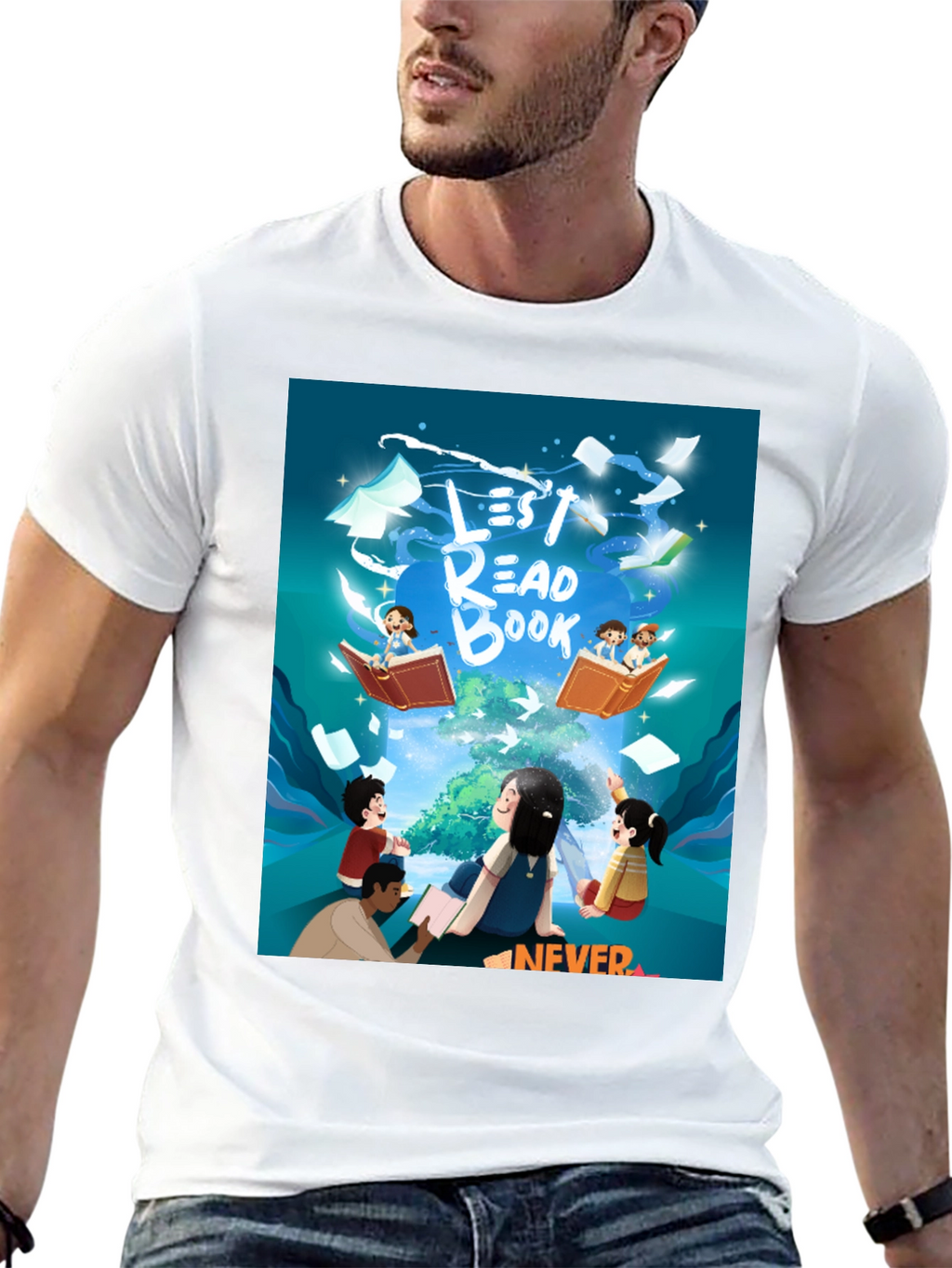 Read Books Graphic Tee