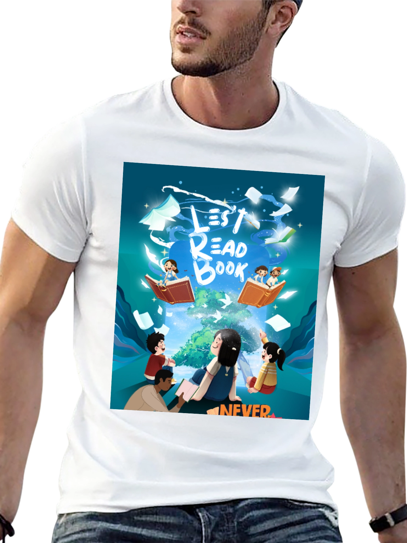 Read Books Graphic Tee