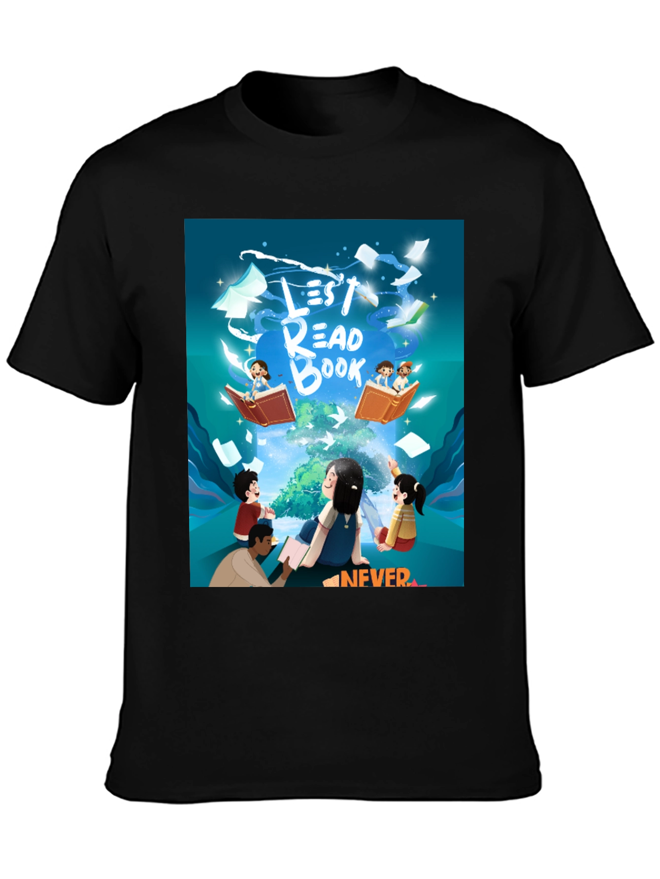Read Books Graphic Tee