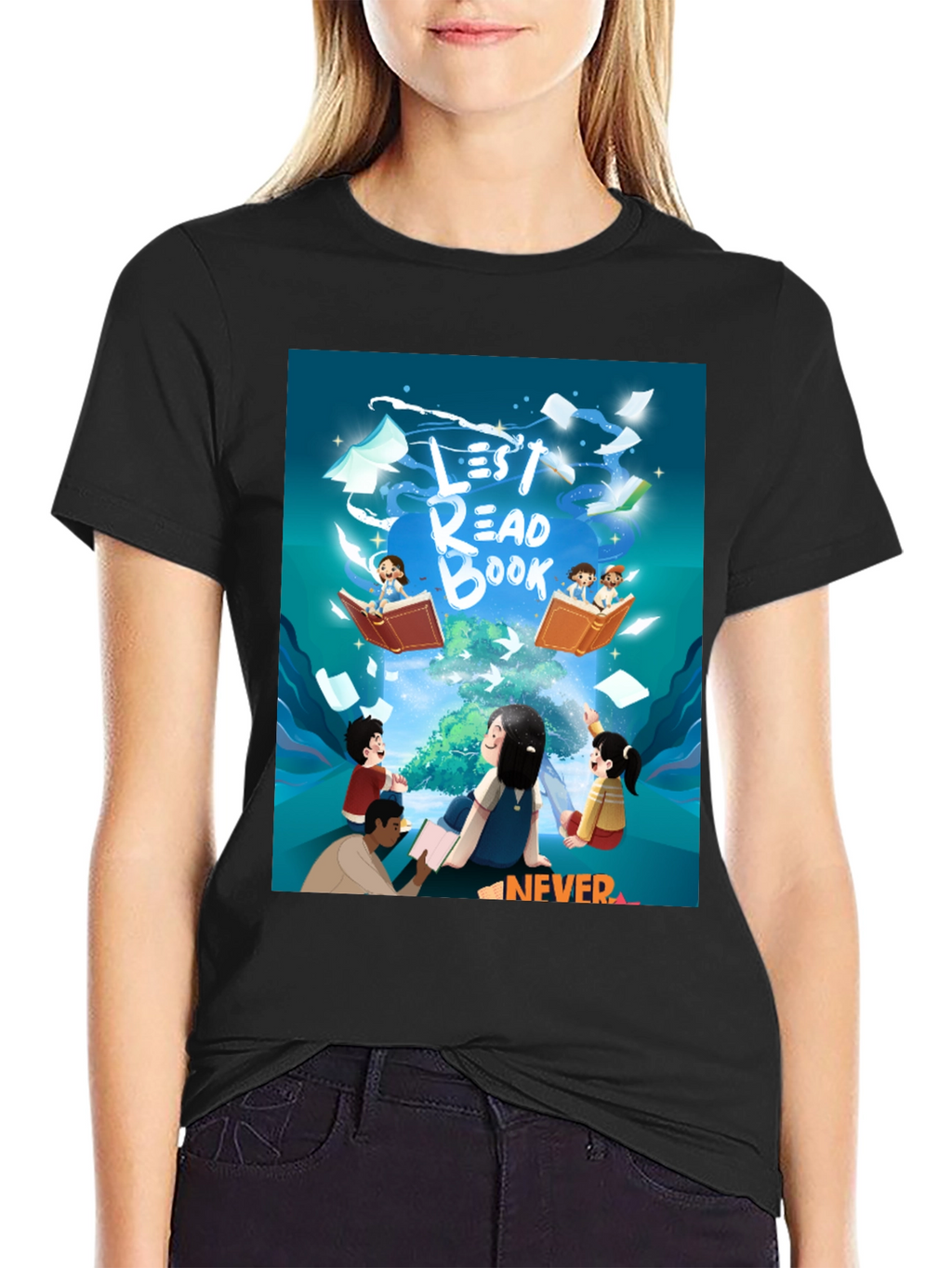Read Books Graphic Tee