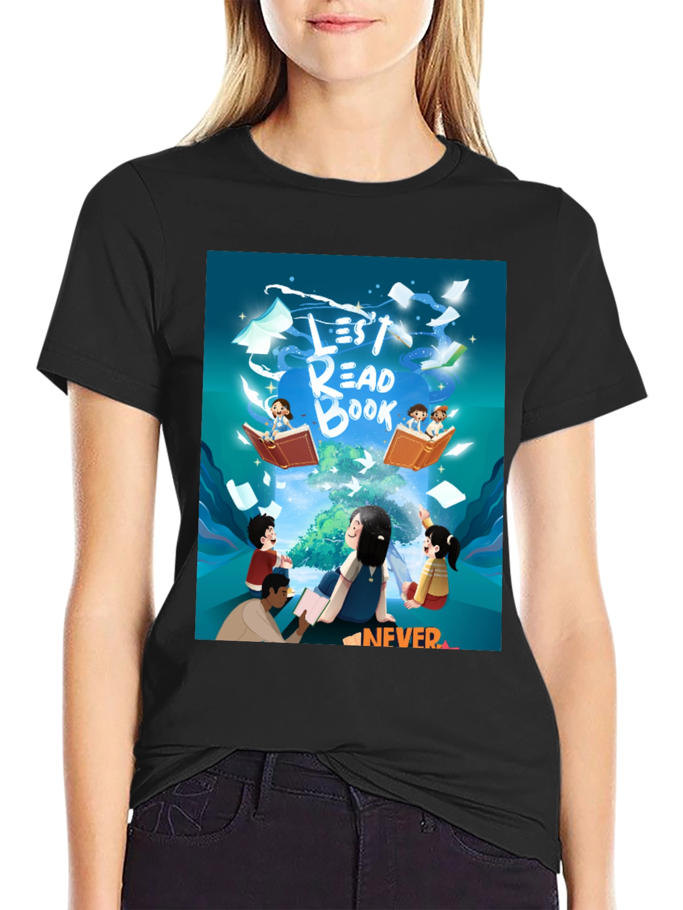 Read Books Graphic Tee