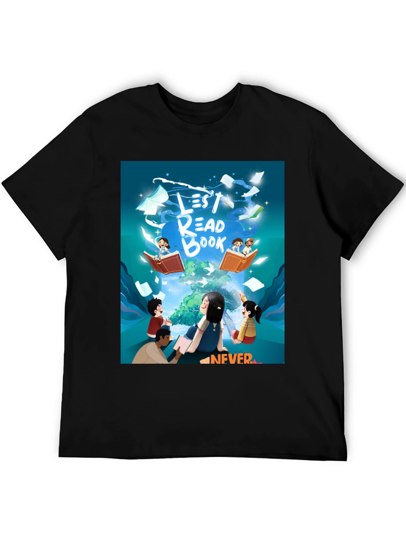Read Books Graphic Tee