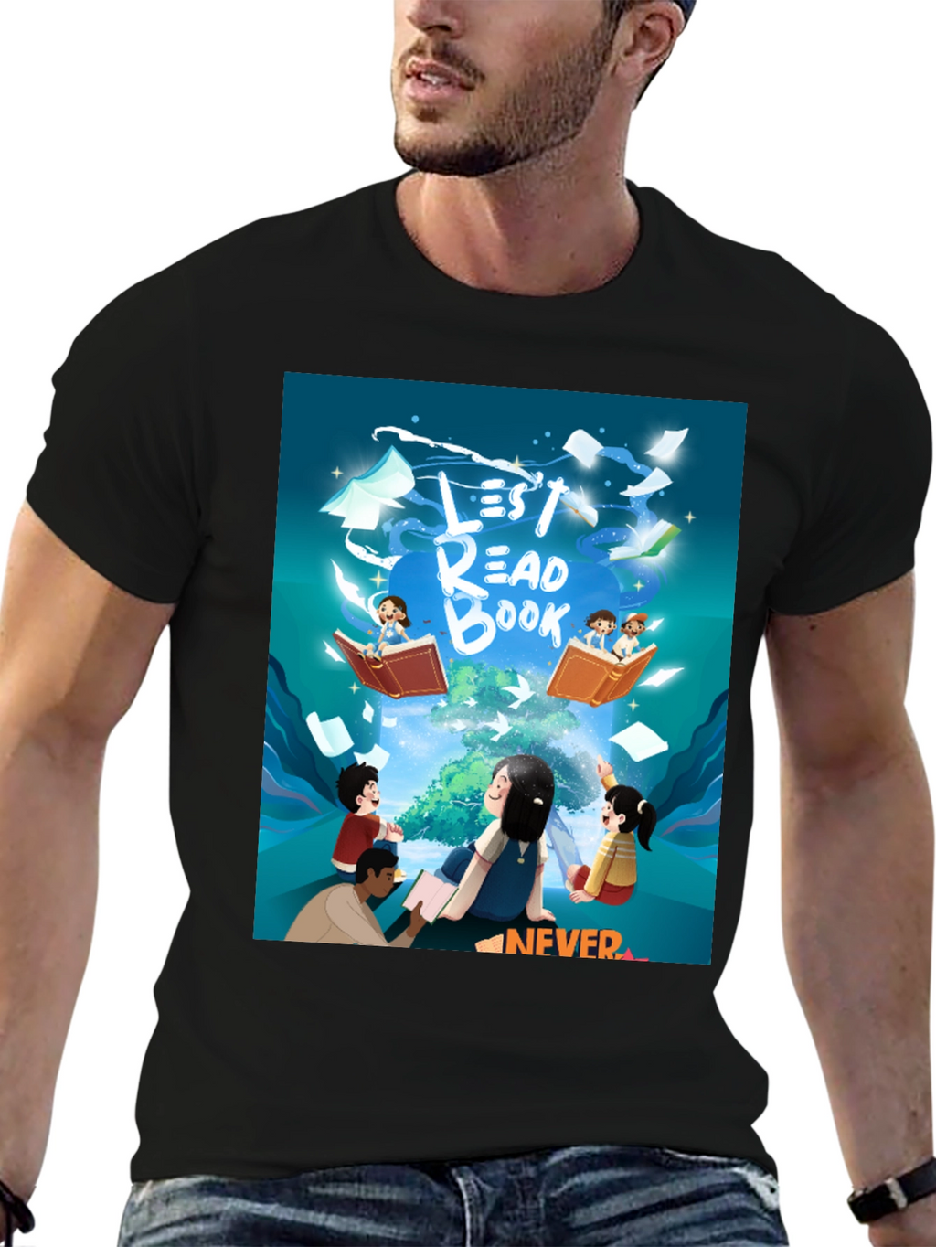 Read Books Graphic Tee