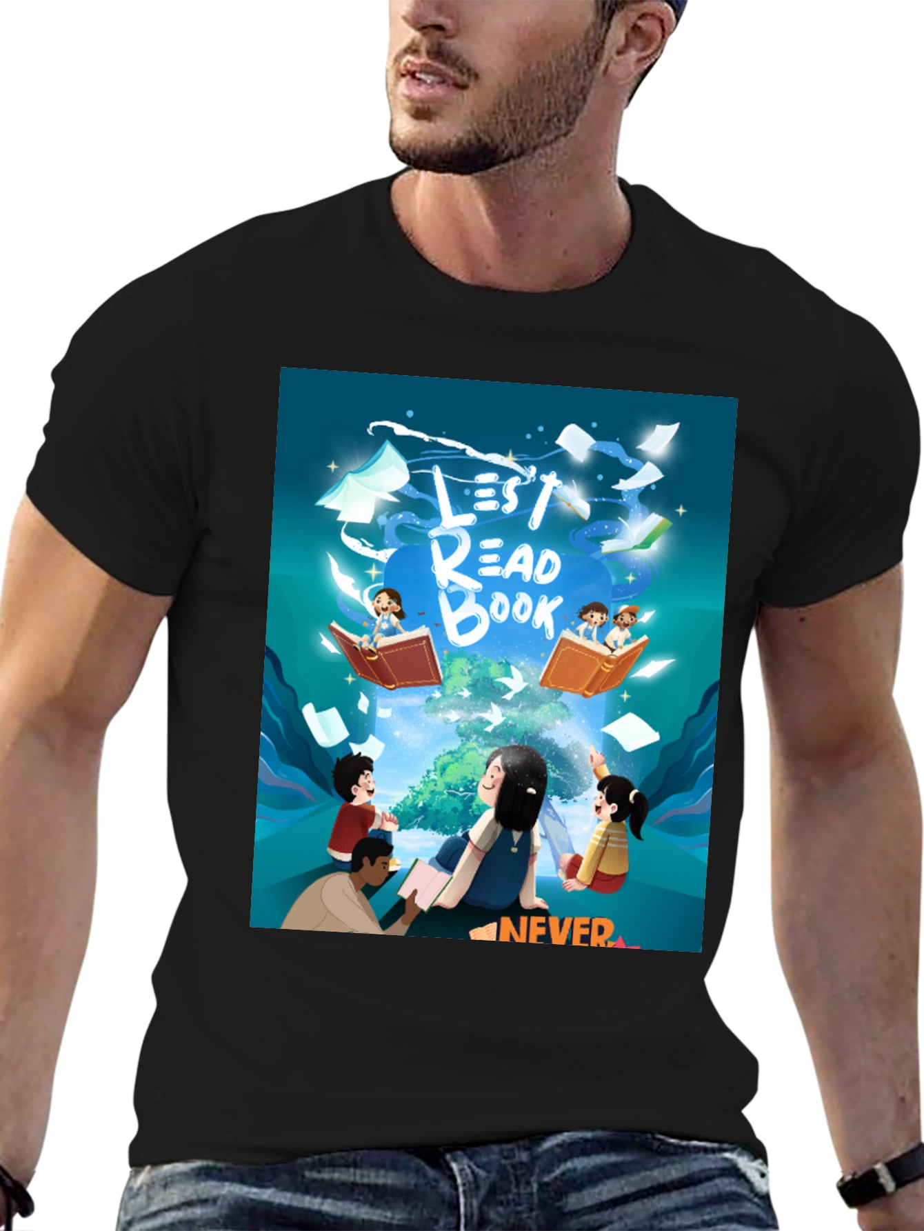 Read Books Graphic Tee