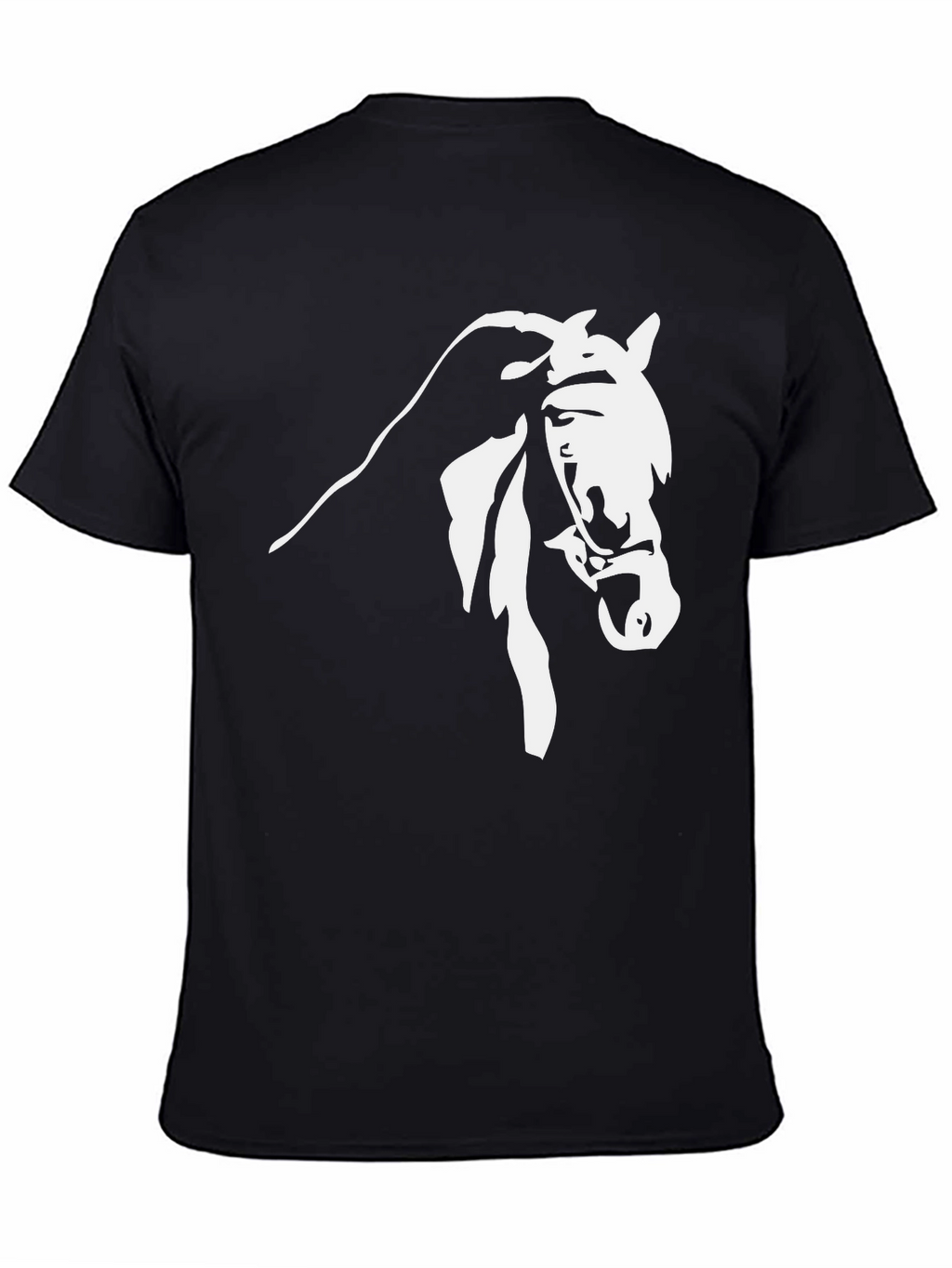 Horse Graphic Tee - Black T-Shirt