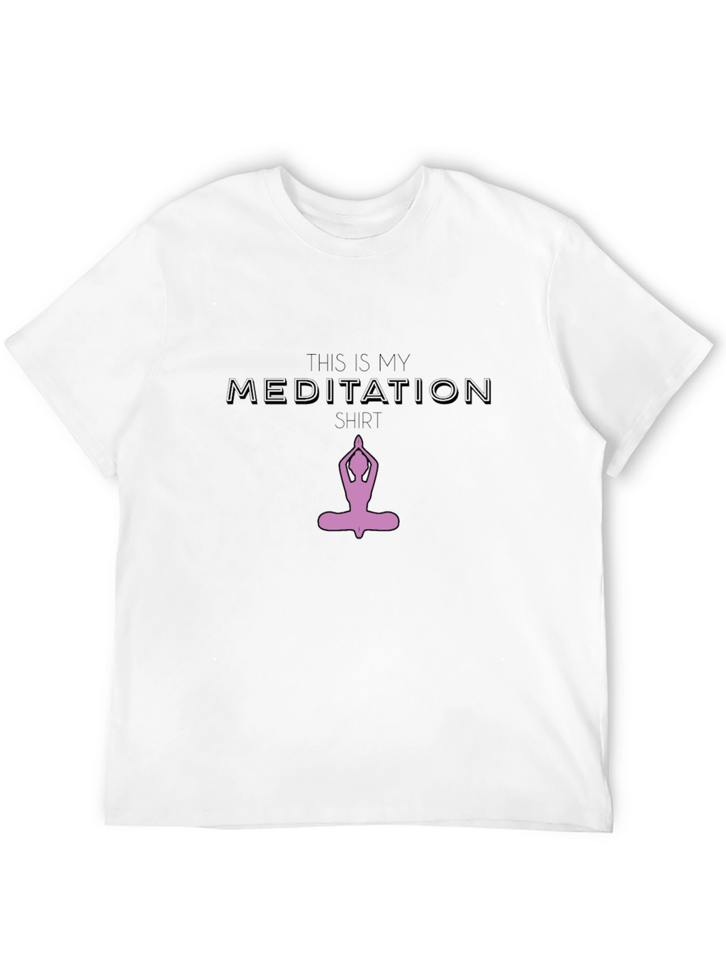 Meditation Shirt - Yoga Lotus Position Tee