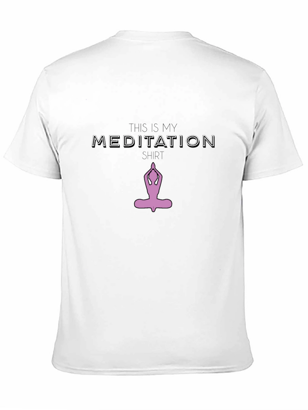Meditation Shirt - Yoga Lotus Position Tee