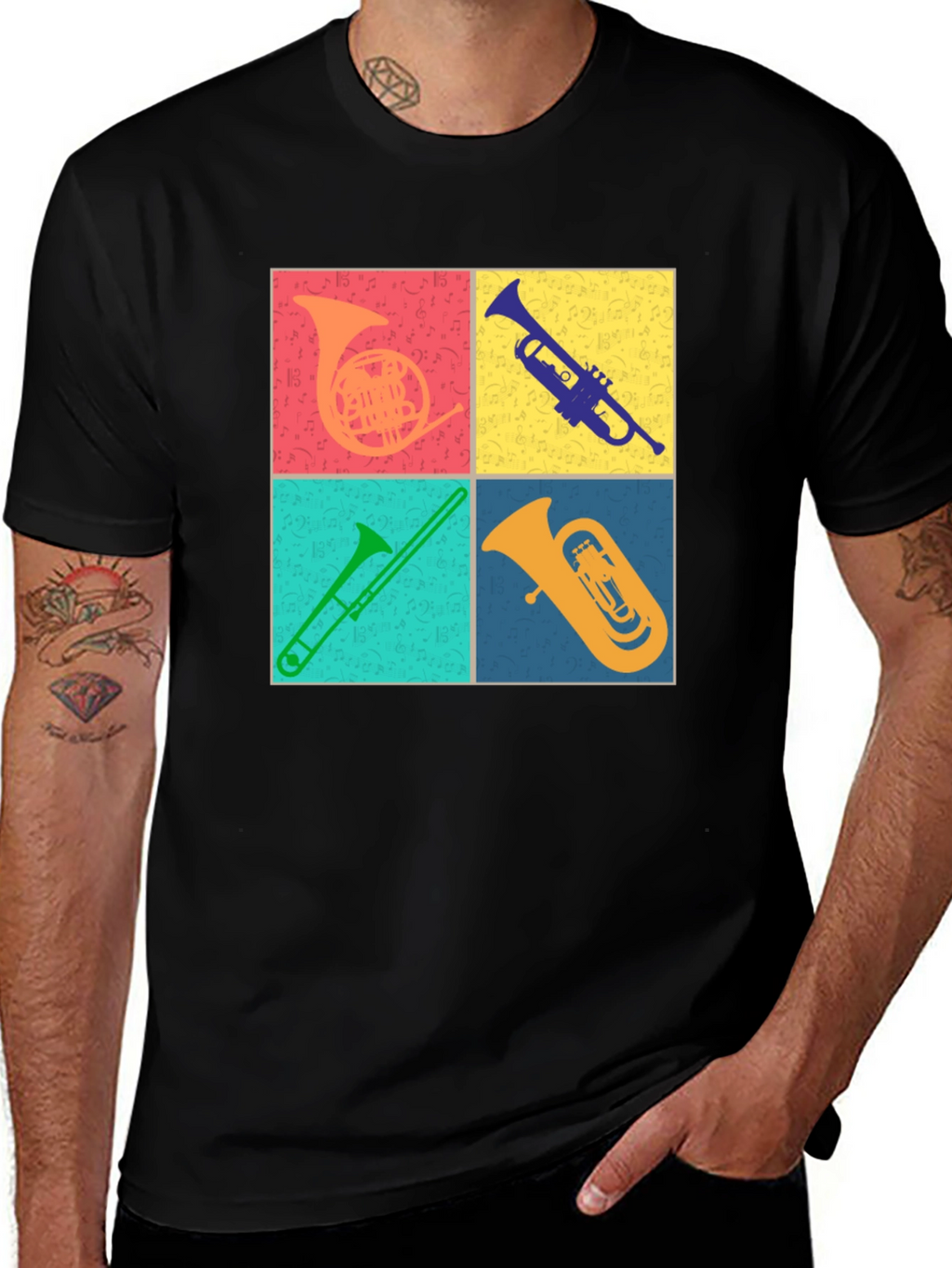 Musical Instrument Graphic Tee