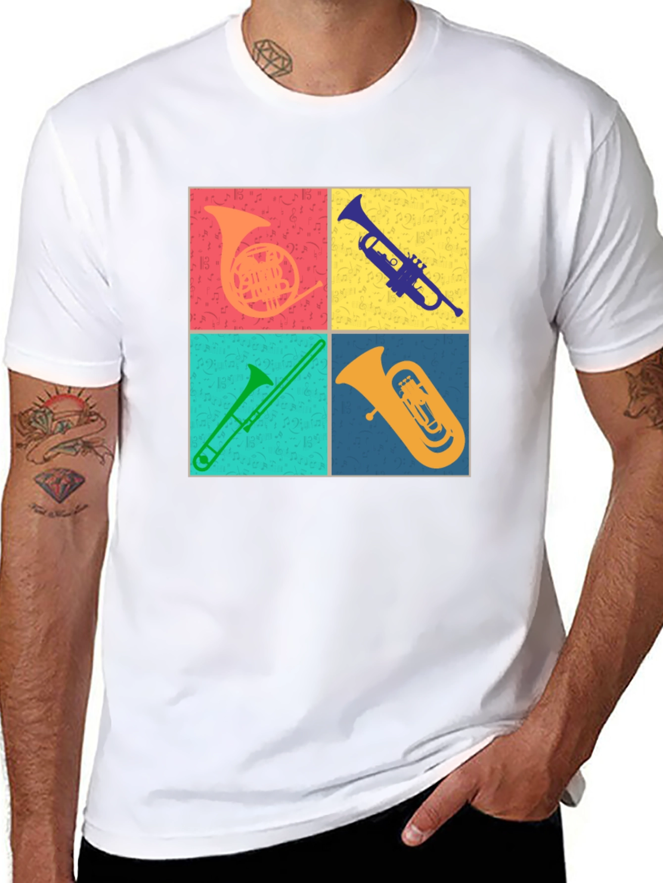 Musical Instrument Graphic Tee