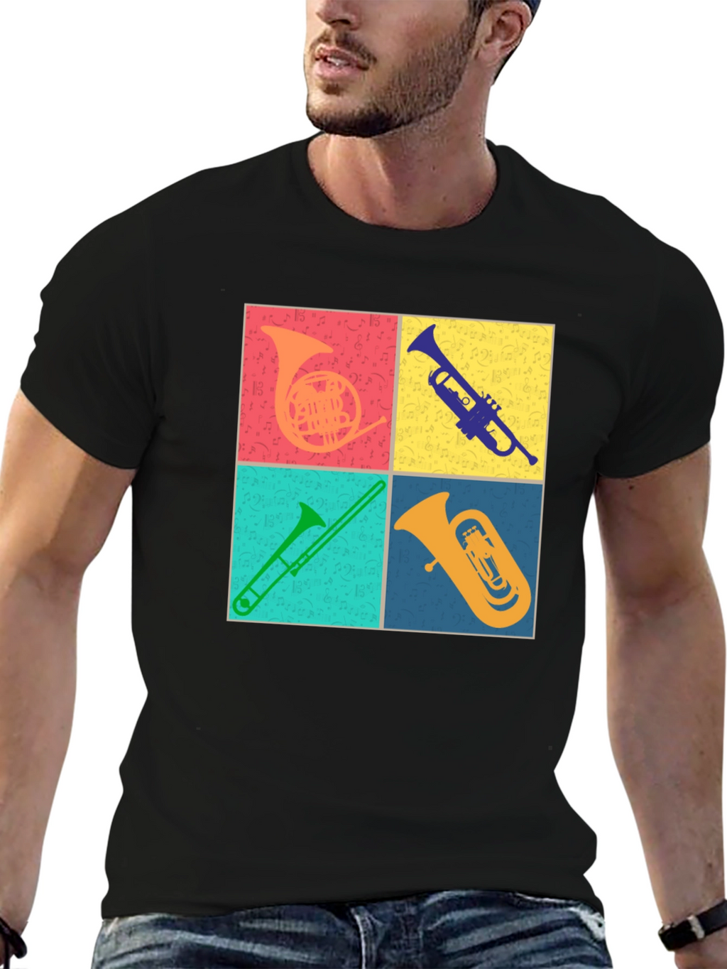 Musical Instrument Graphic Tee