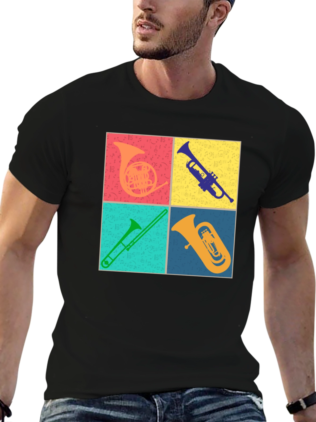 Musical Instrument Graphic Tee