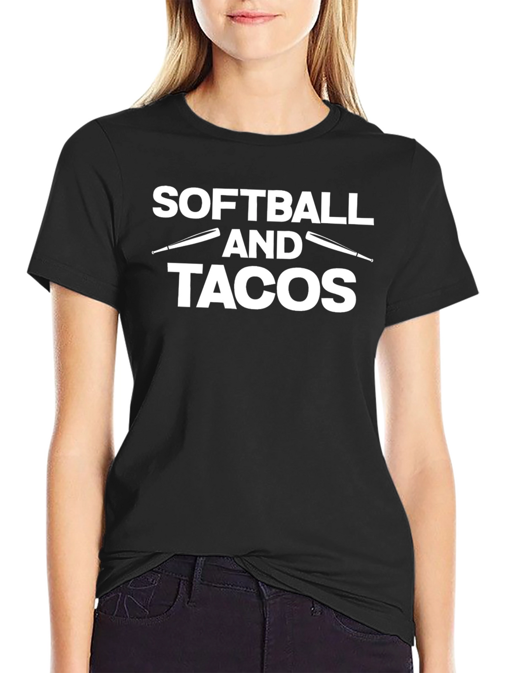 Softball and Tacos Graphic T-Shirt