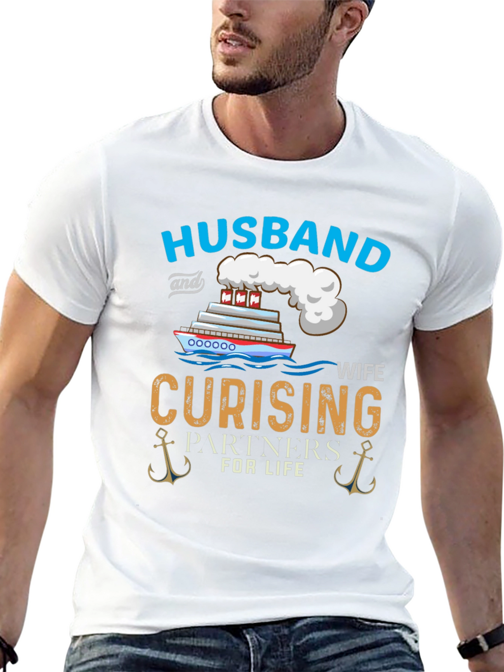 Husband & Wife Cruising Partners T-Shirt