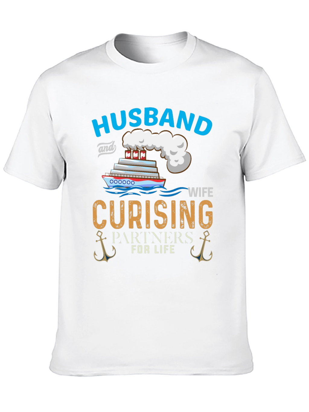 Husband & Wife Cruising Partners T-Shirt