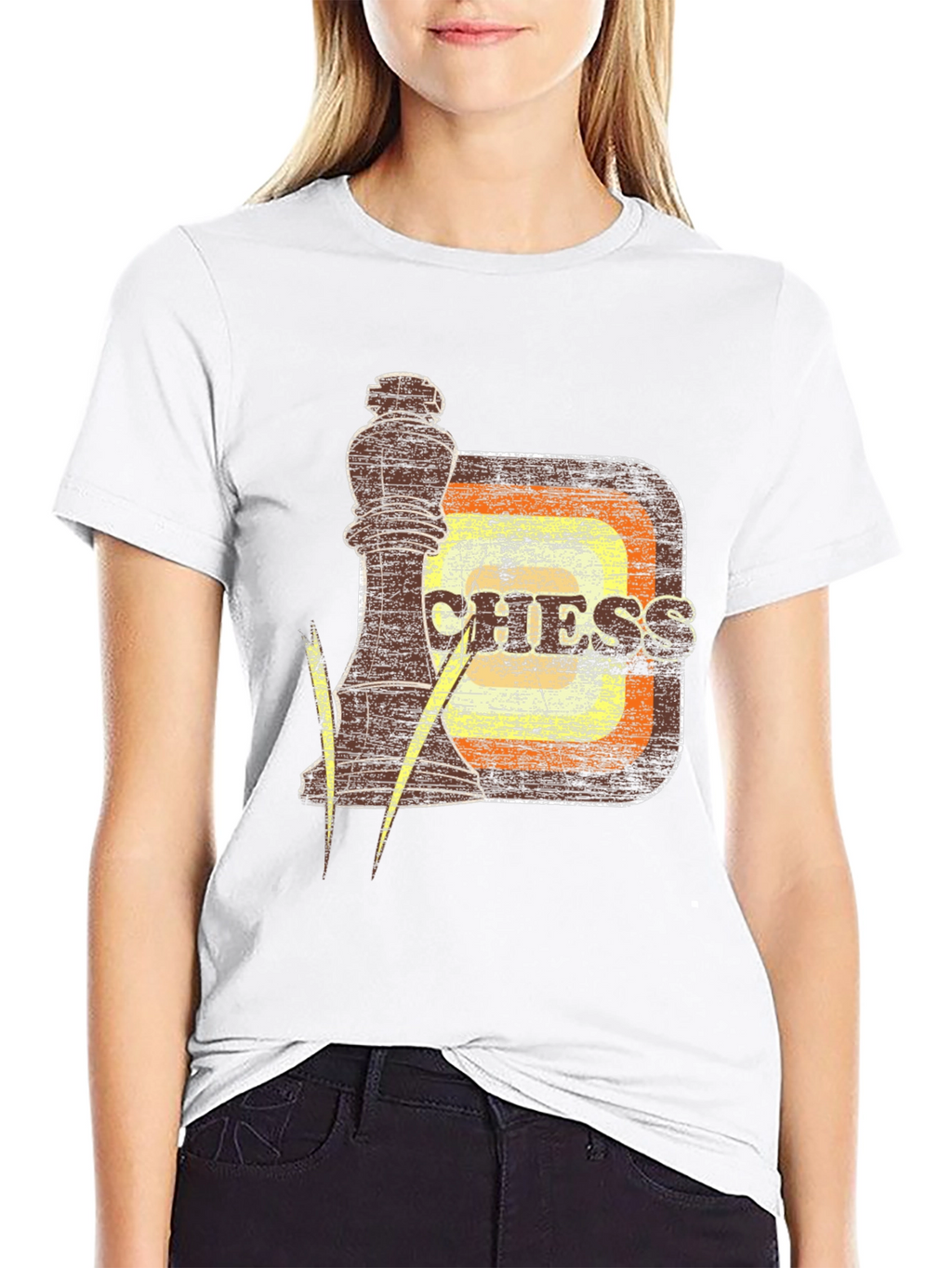 Retro Chess King Graphic Tee - Unique Gamer Style