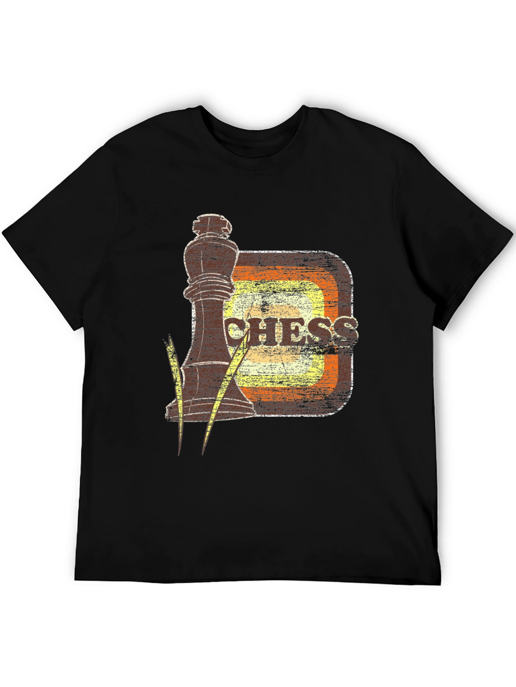 Retro Chess King Graphic Tee - Unique Gamer Style
