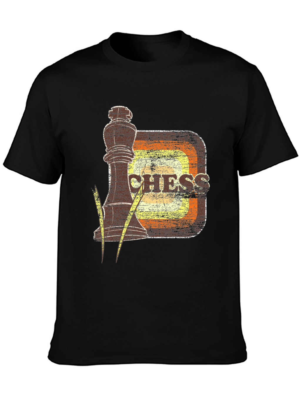 Retro Chess King Graphic Tee - Unique Gamer Style