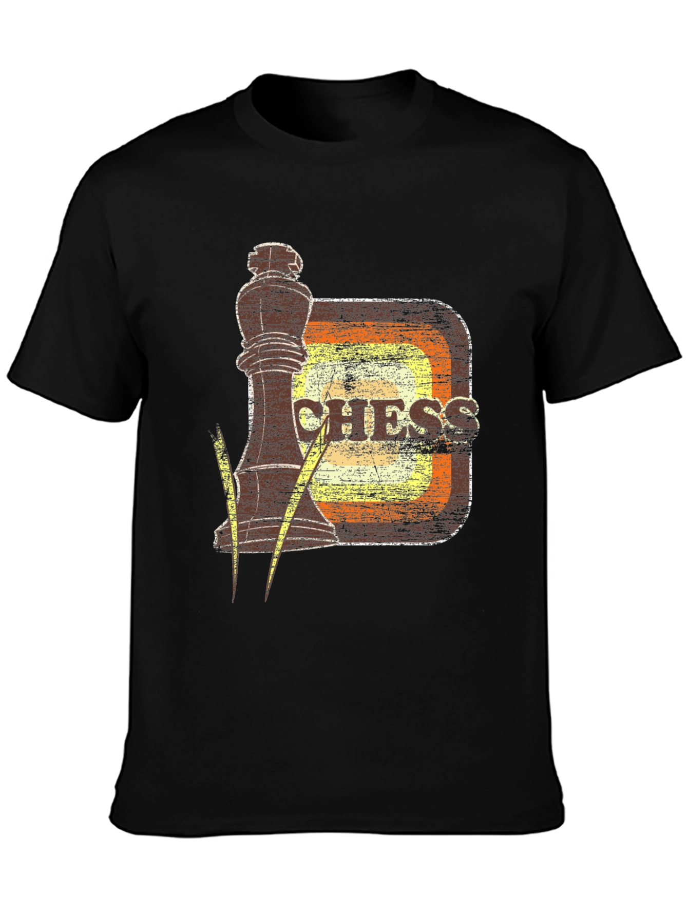 Retro Chess King Graphic Tee - Unique Gamer Style