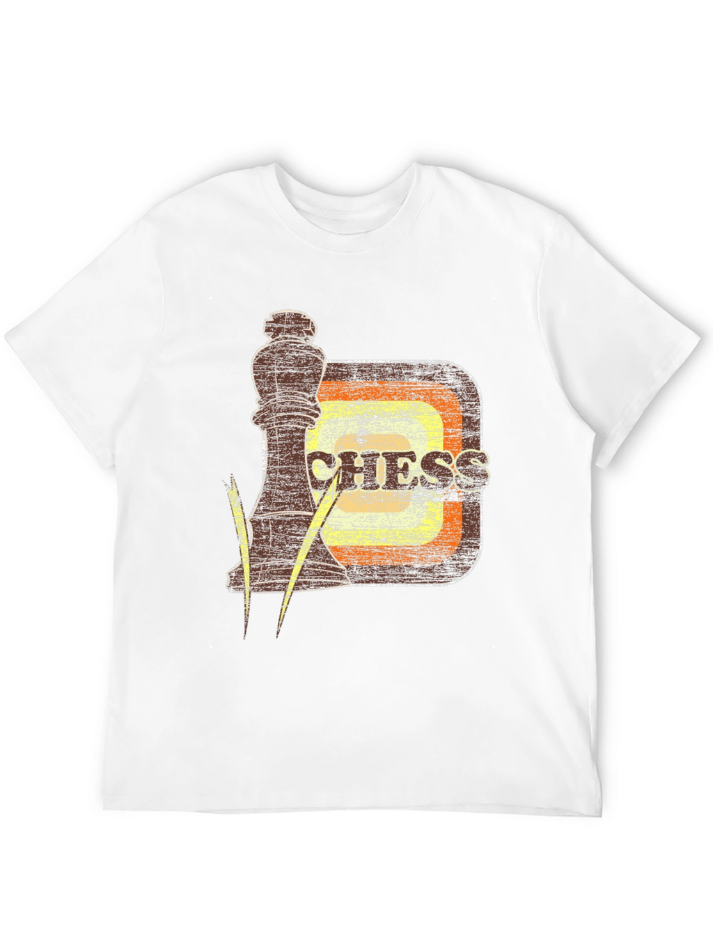 Retro Chess King Graphic Tee - Unique Gamer Style