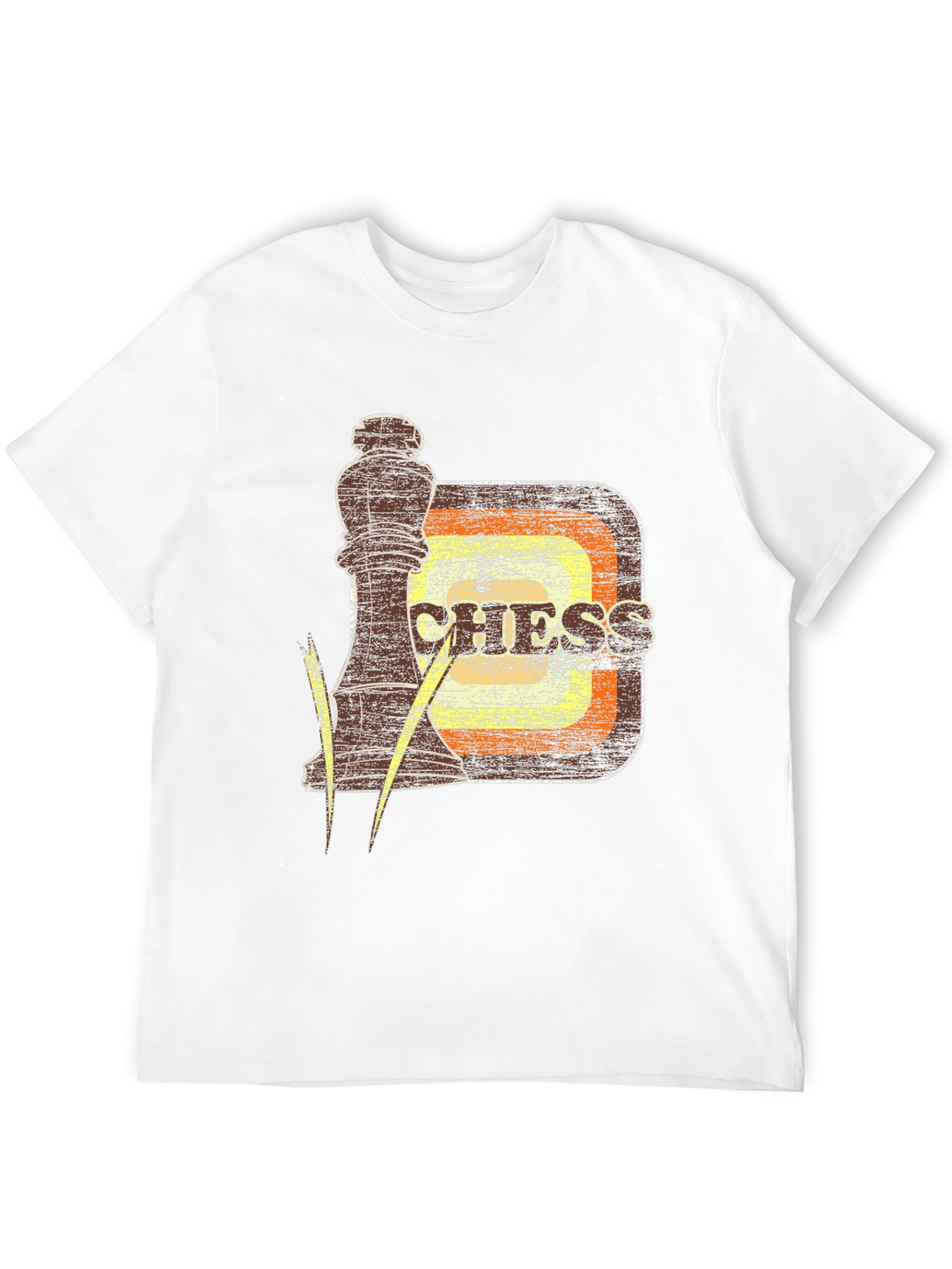 Retro Chess King Graphic Tee - Unique Gamer Style
