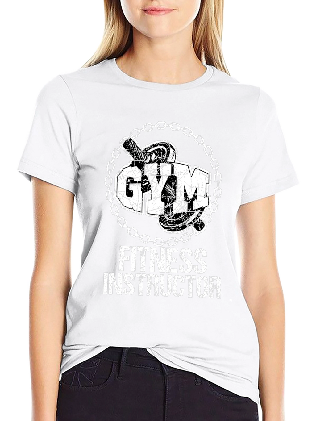 Gym Fitness Instructor Graphic Tee