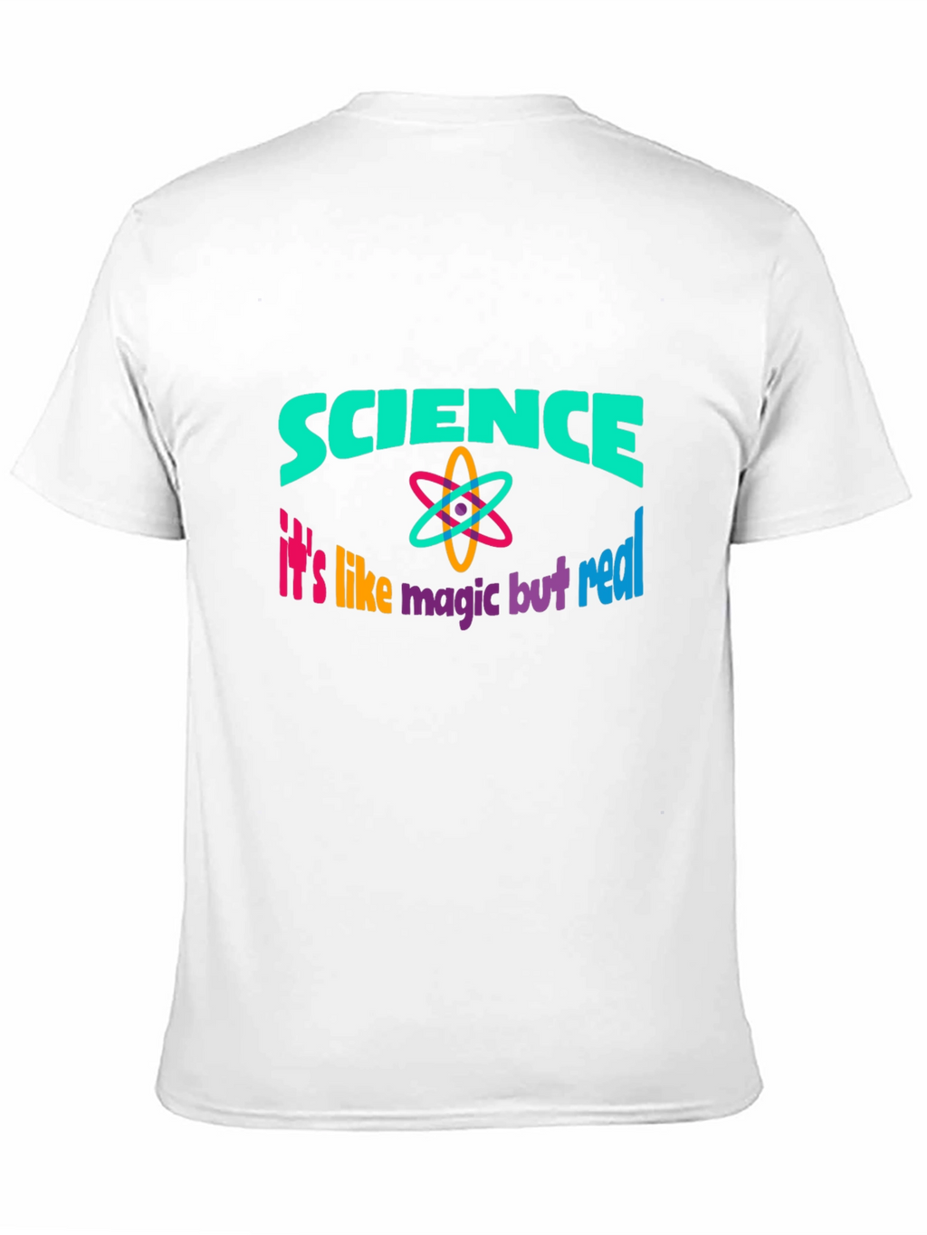 Science: Its Like Magic But Real Black T-Shirt