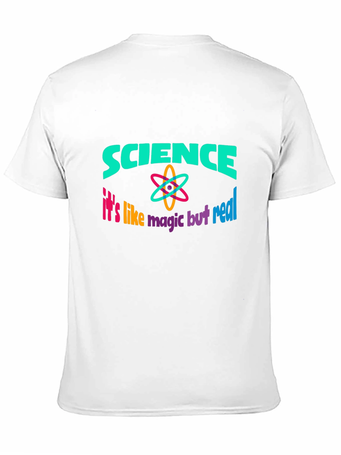 Science: Its Like Magic But Real Black T-Shirt