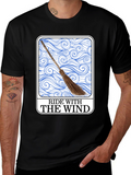Ride With The Wind Graphic T-Shirt