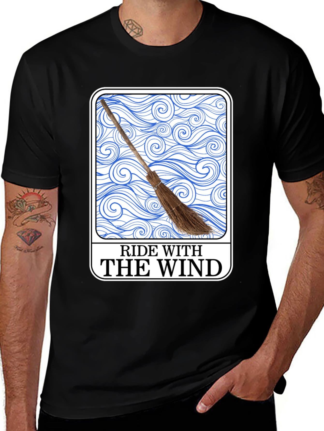 Ride With The Wind Graphic T-Shirt