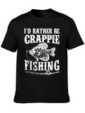 Crappie Fishing T-Shirt - Fisherman Tee