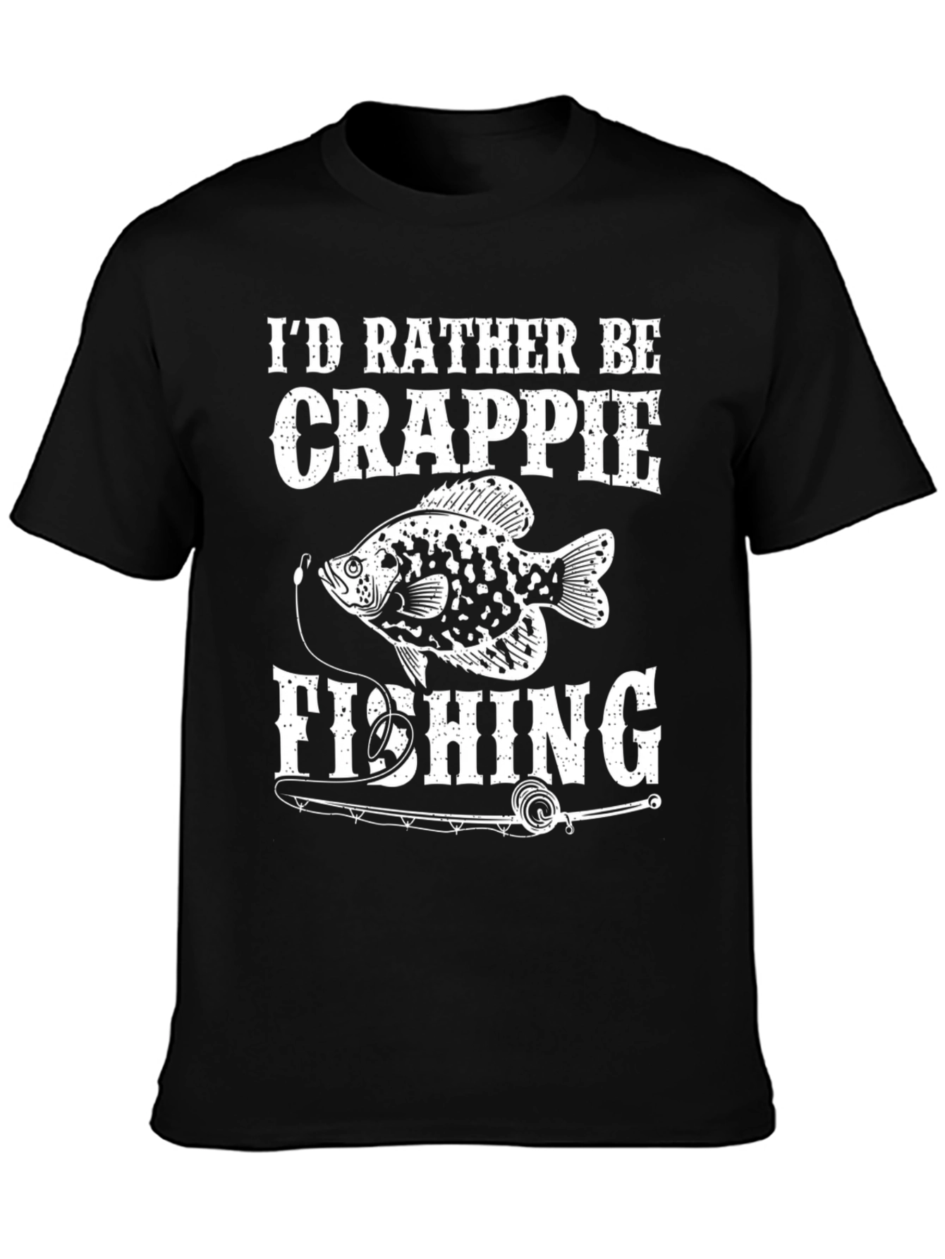 Crappie Fishing T-Shirt - Fisherman Tee