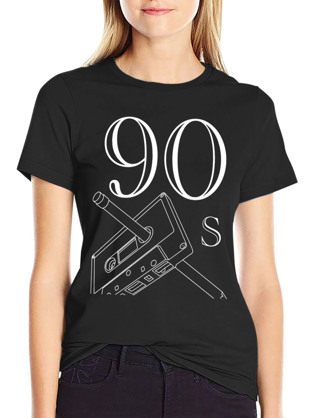 90s Cassette Tape Graphic T-Shirt