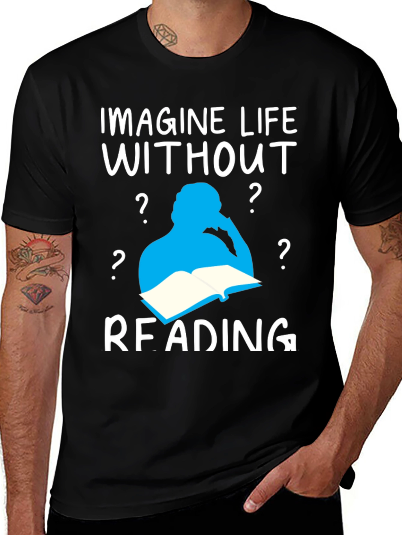 Imagine Life Without Reading T-Shirt