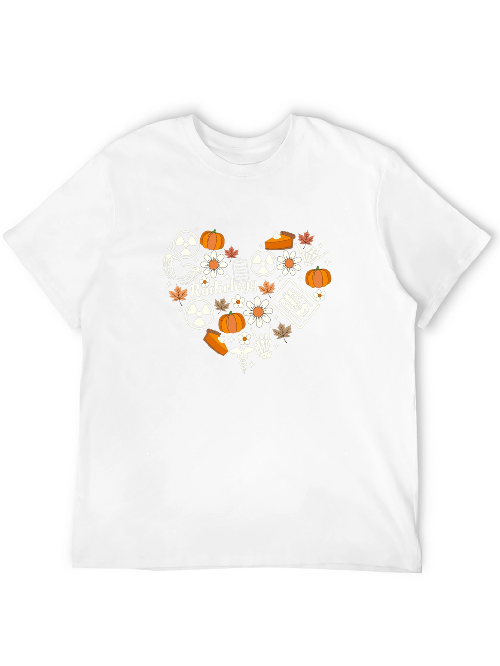 Radiology Fall Heart T-Shirt