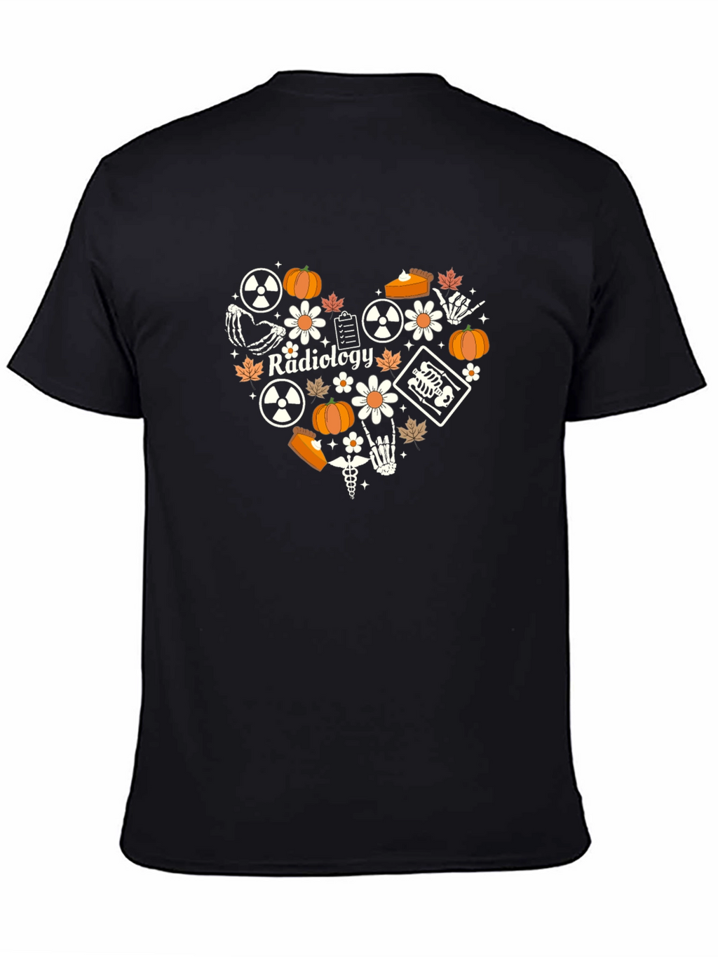 Radiology Fall Heart T-Shirt