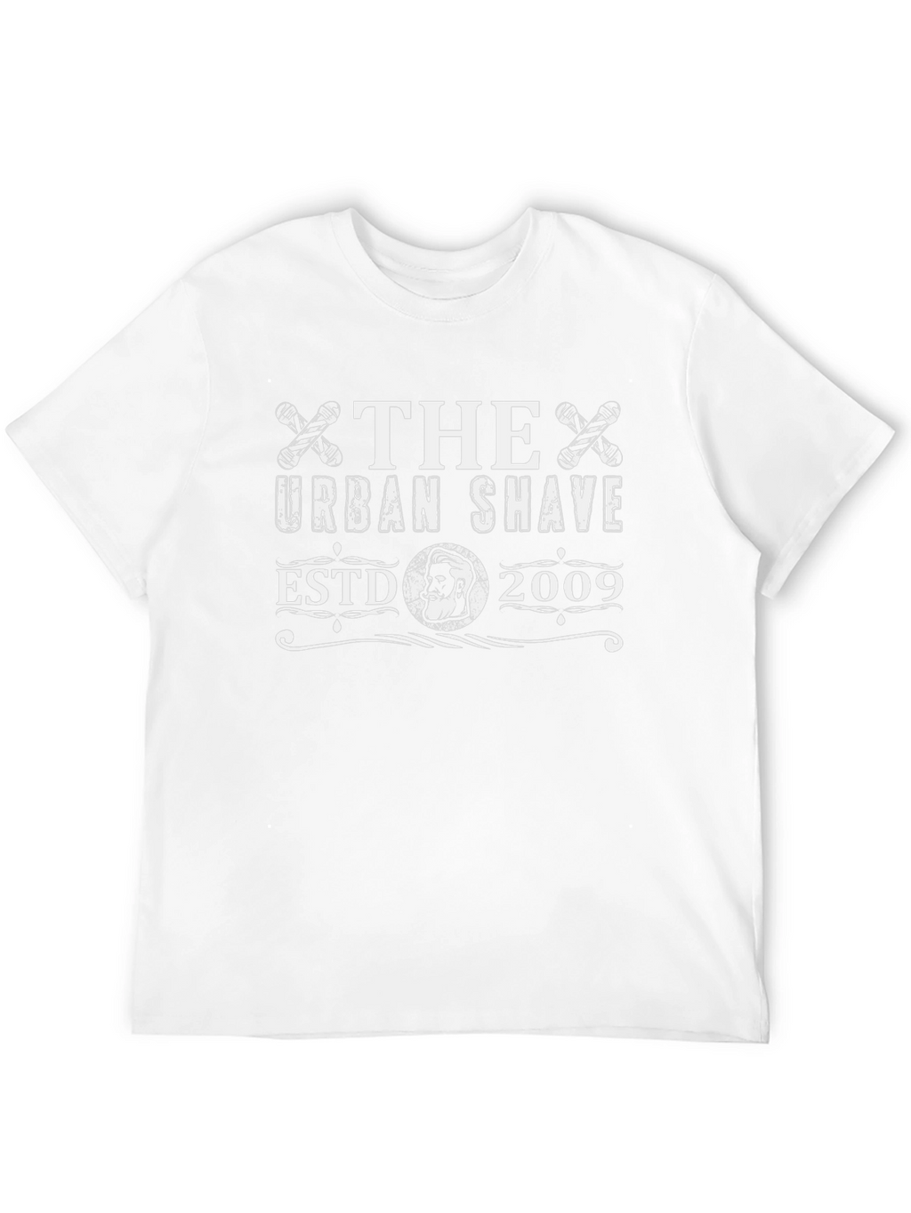 The Urban Shave Black Graphic Tee - ESTD 2009