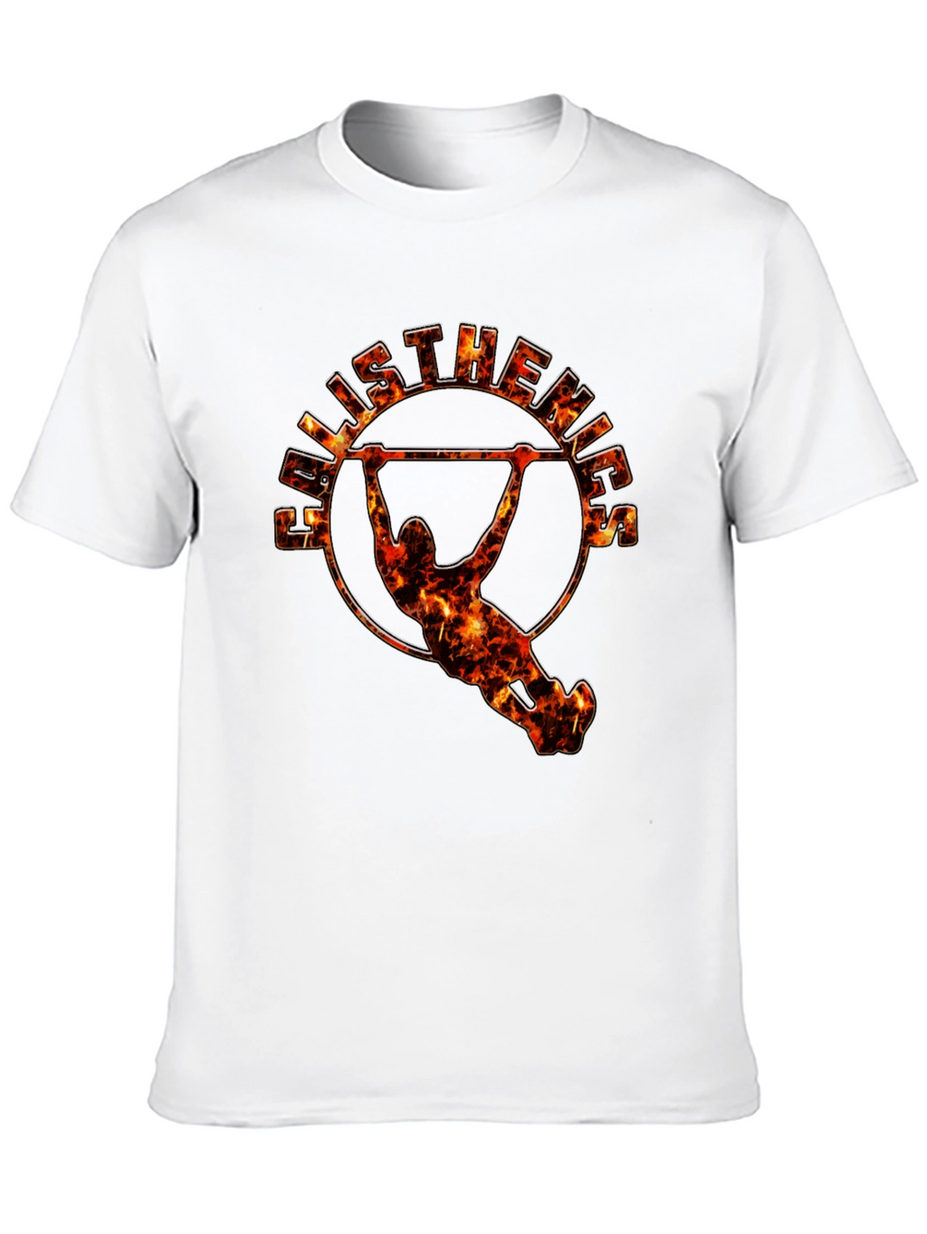 Calisthenics Fire Graphic Black T-Shirt