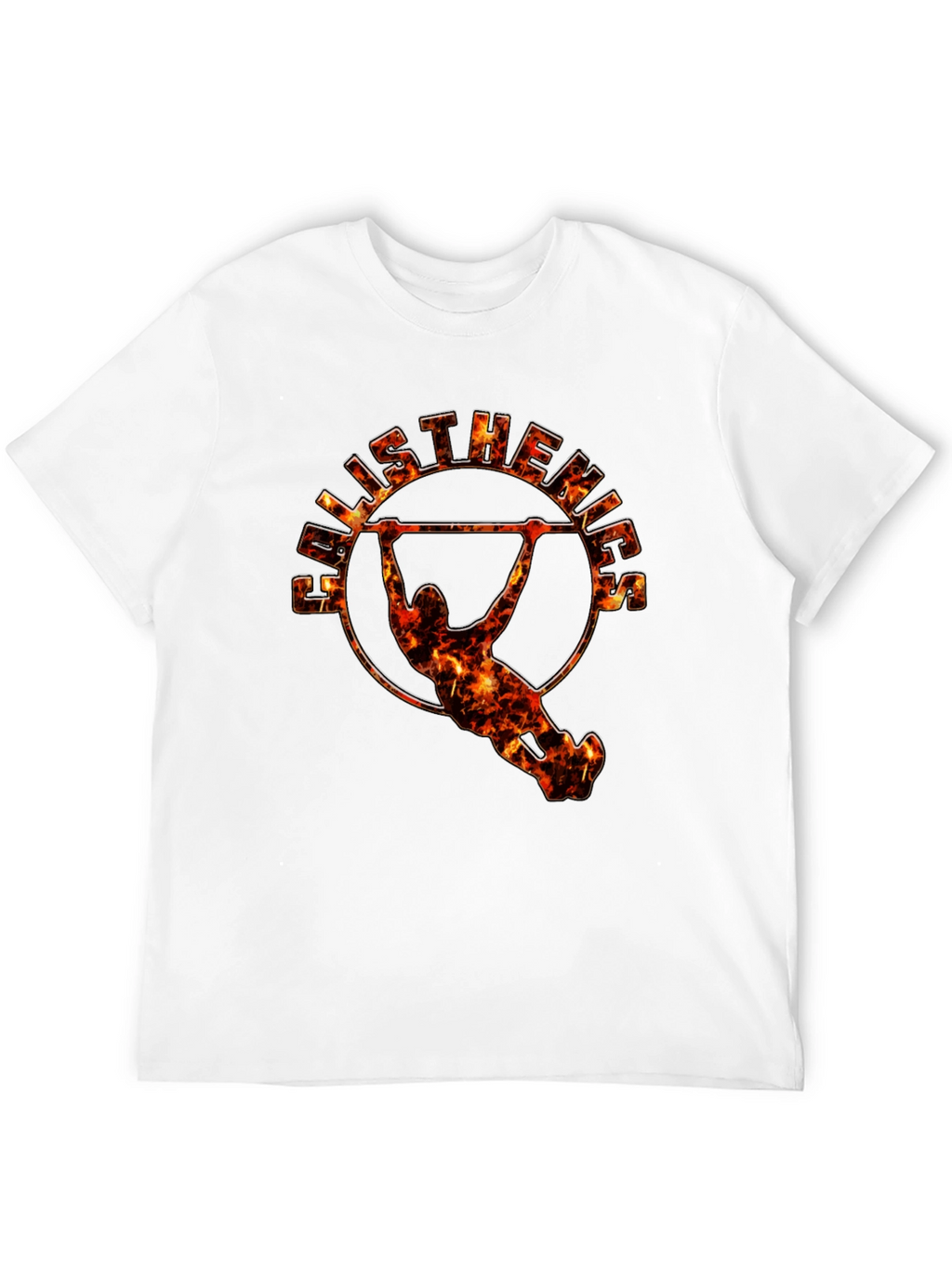 Calisthenics Fire Graphic Black T-Shirt