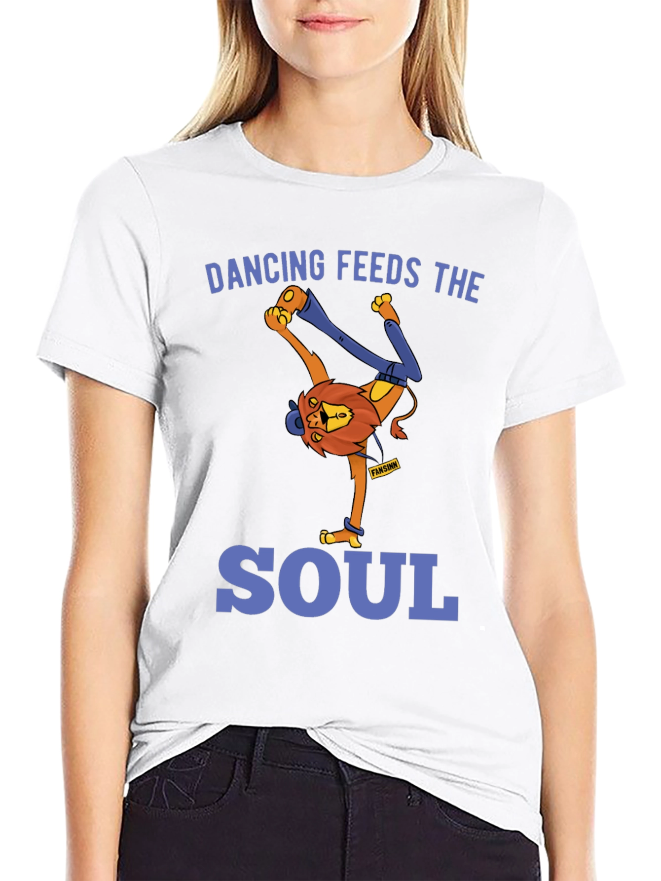Dancing Lion Graphic Tee - Comfort Fit