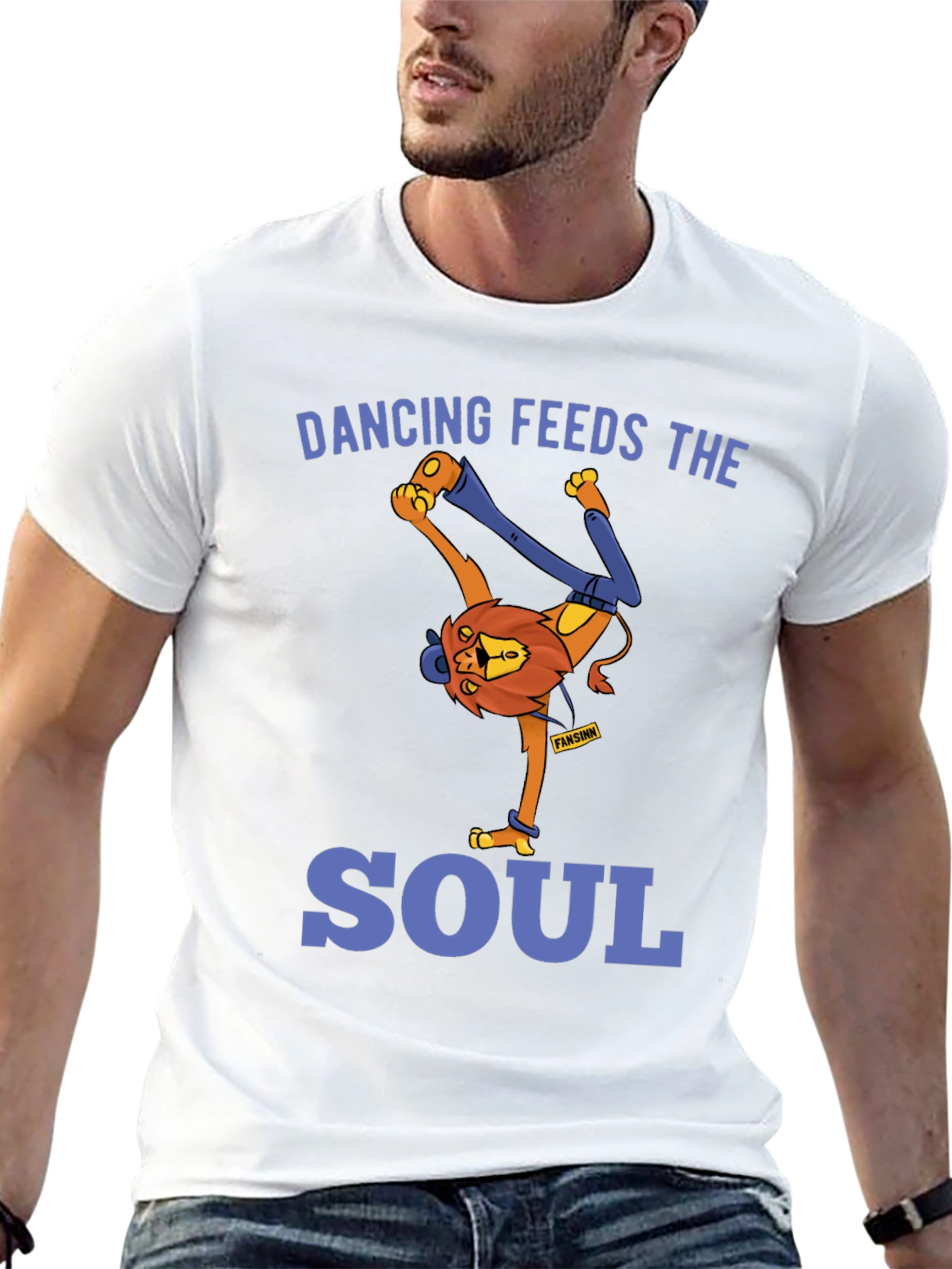 Dancing Lion Graphic Tee - Comfort Fit