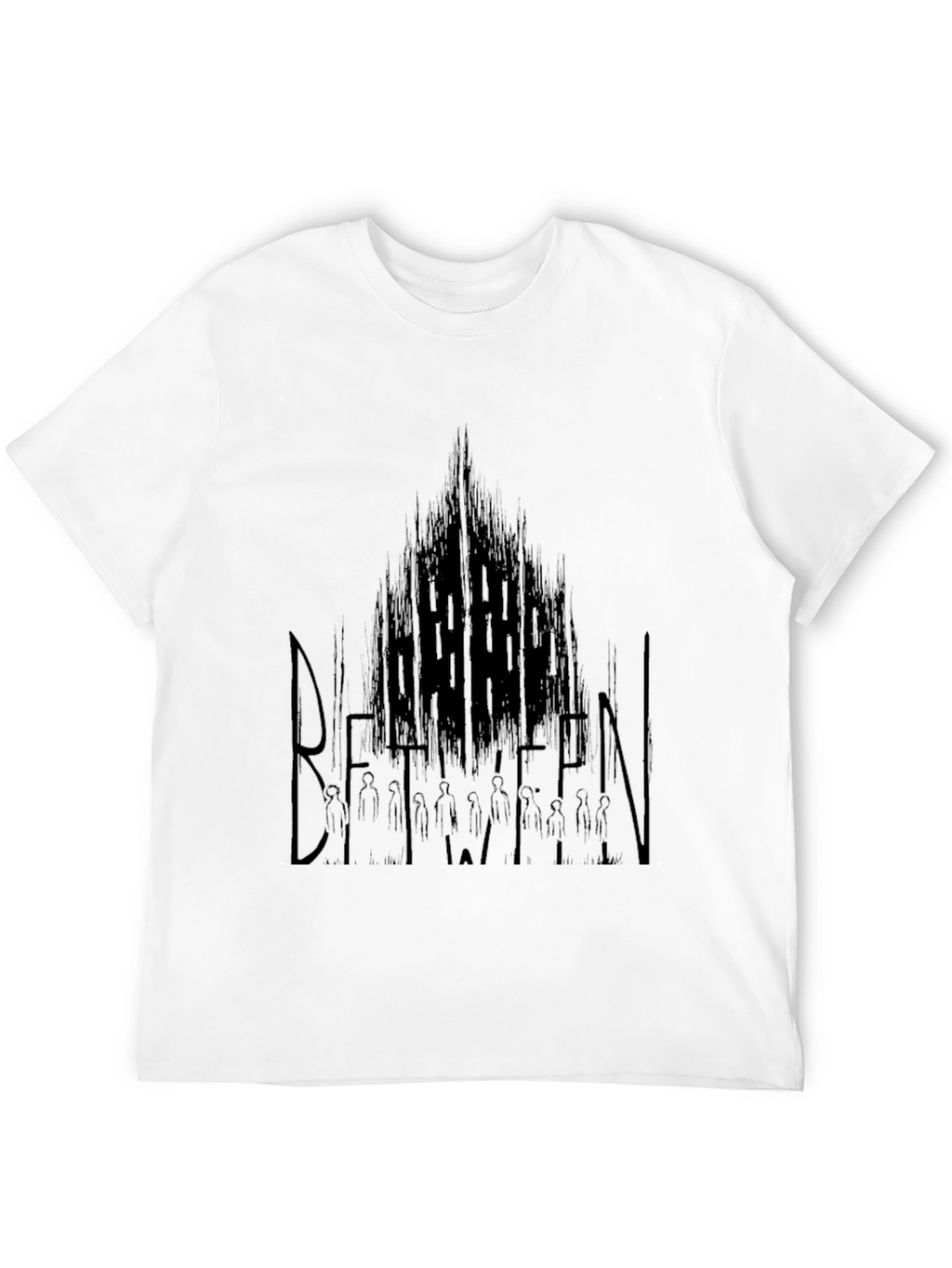 Between Black Graphic T-Shirt