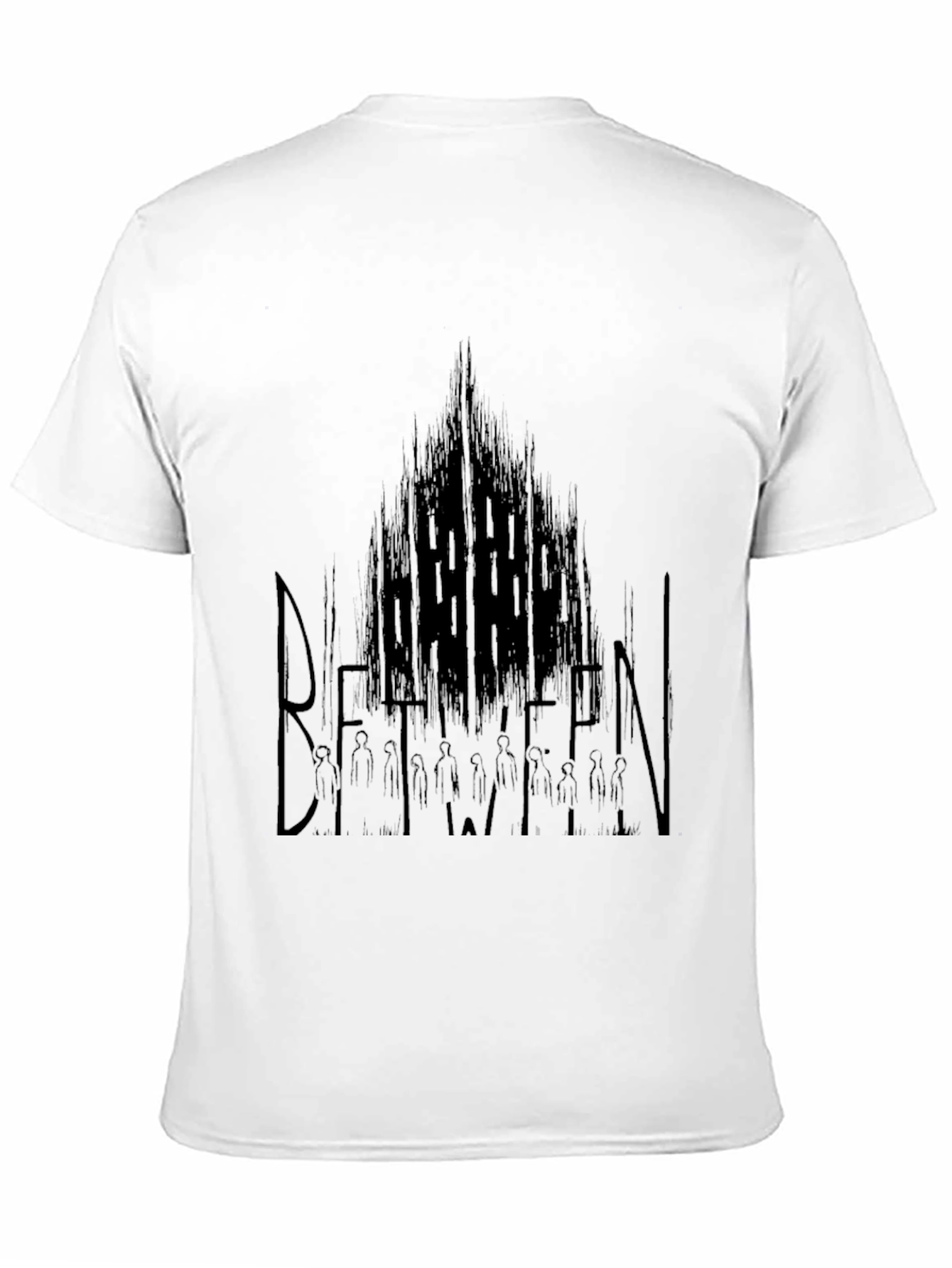 Between Black Graphic T-Shirt