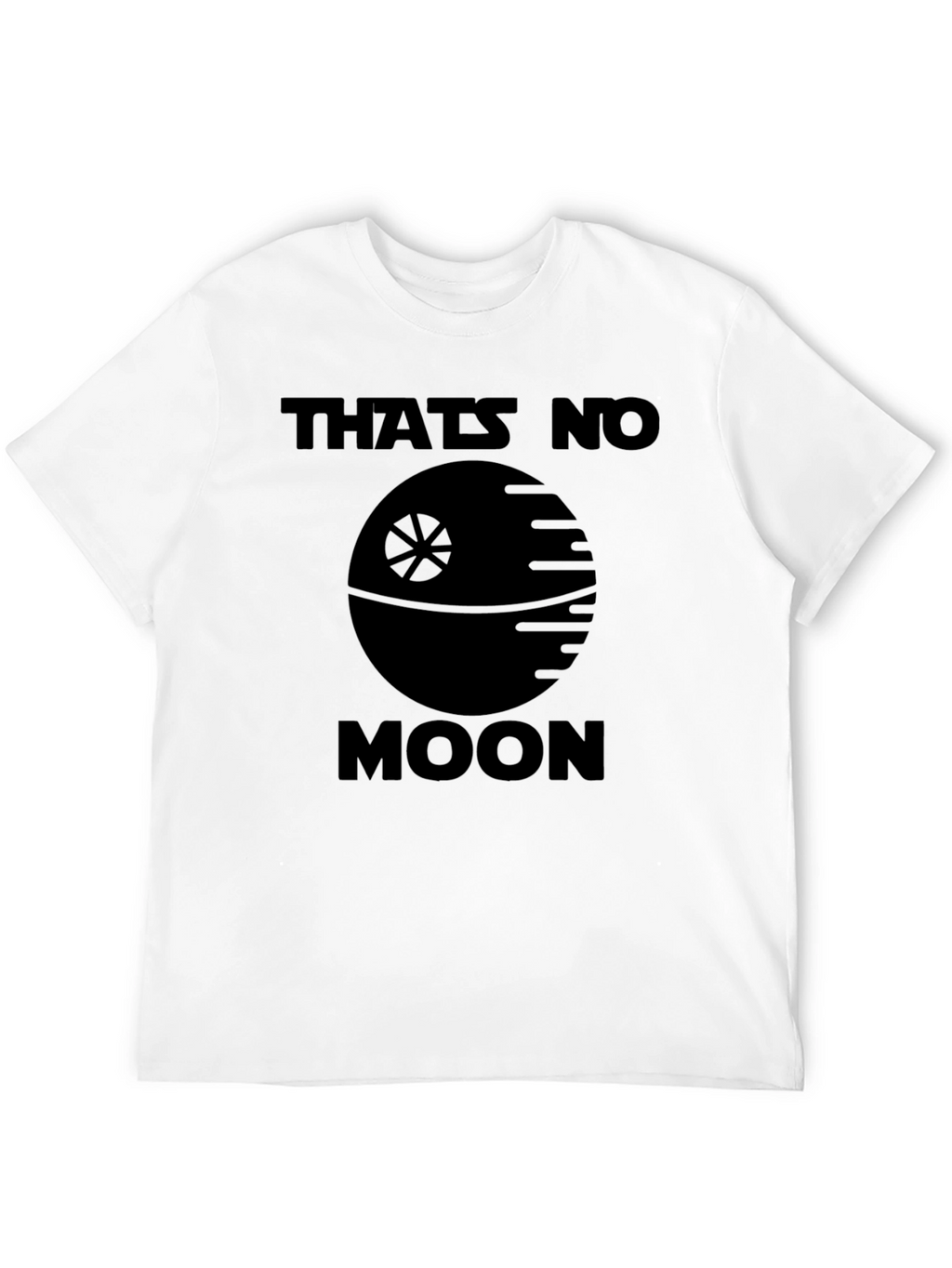 Thats No Moon Black Graphic Tee