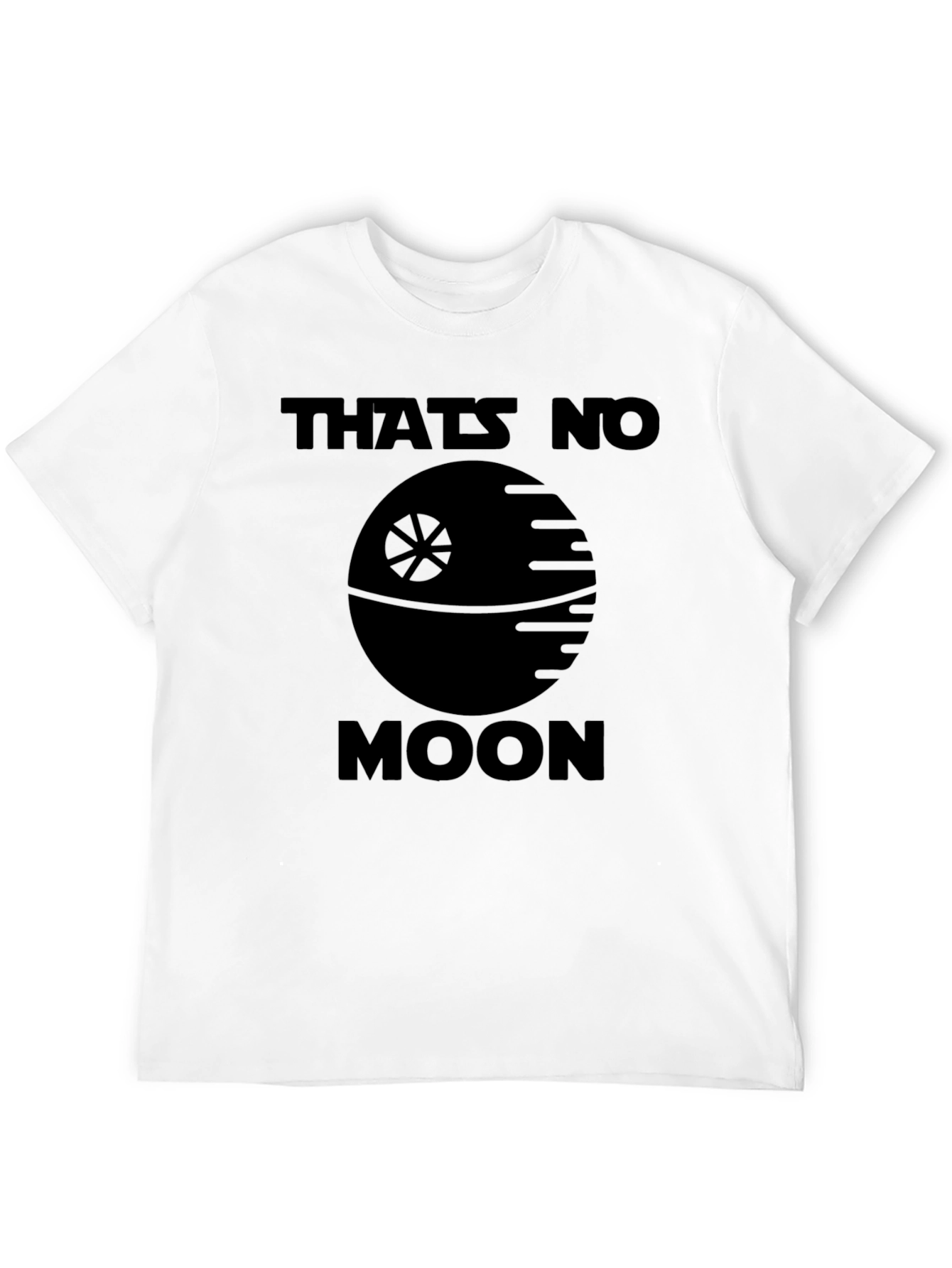 Thats No Moon Black Graphic Tee